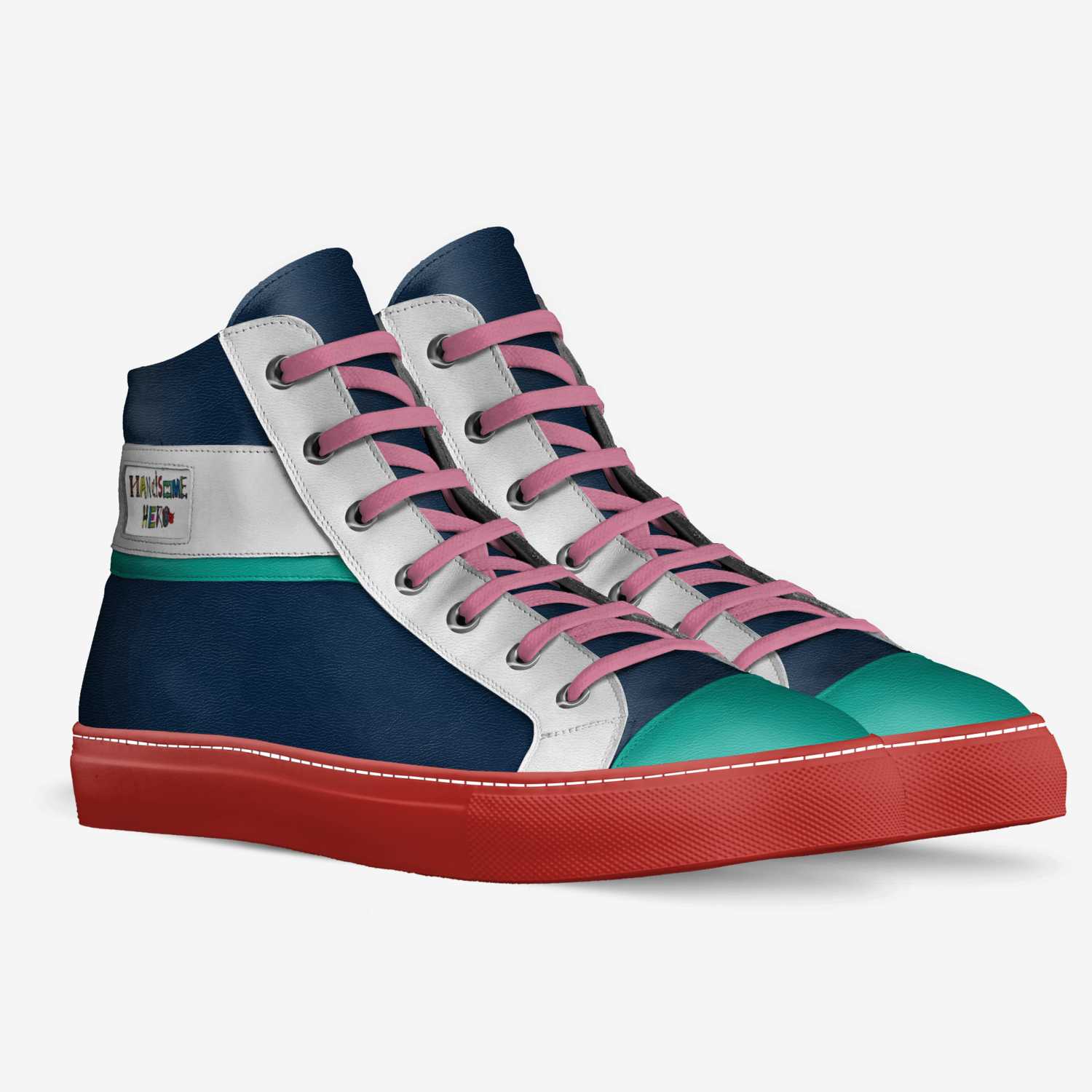 Too Fly custom made in Italy shoes by Jennifer Boston | Double view