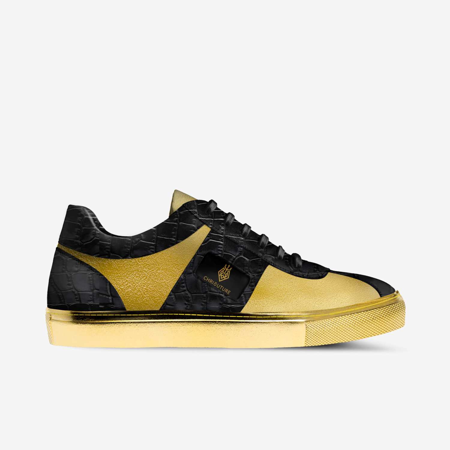 CHRIŌUTURE  custom made in Italy shoes by Hakeem Collins | Side view