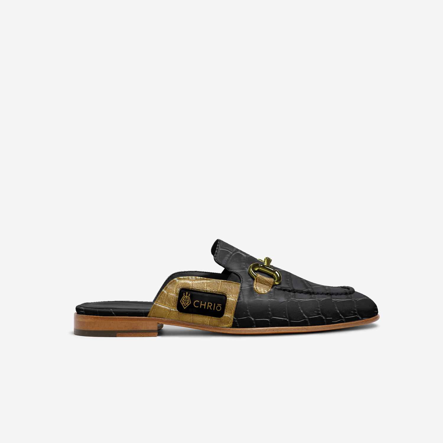 CHRIŌ custom made in Italy shoes by Hakeem Collins | Side view