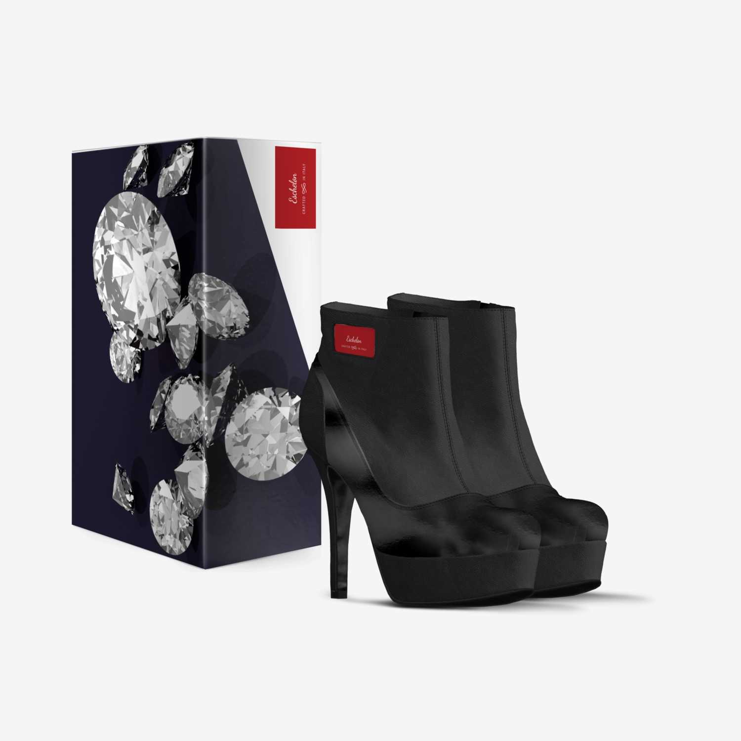 Eschelon custom made in Italy shoes by Jabari Gaddie | Box view
