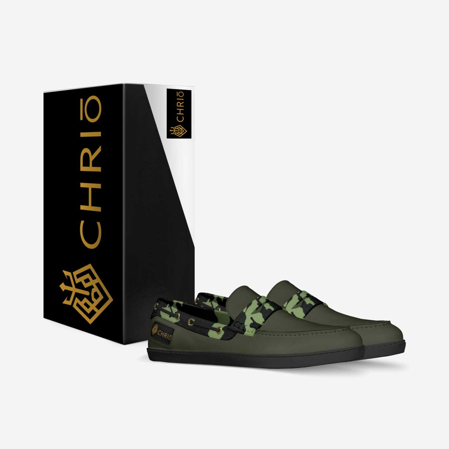 CHRIŌ custom made in Italy shoes by Hakeem Collins | Box view