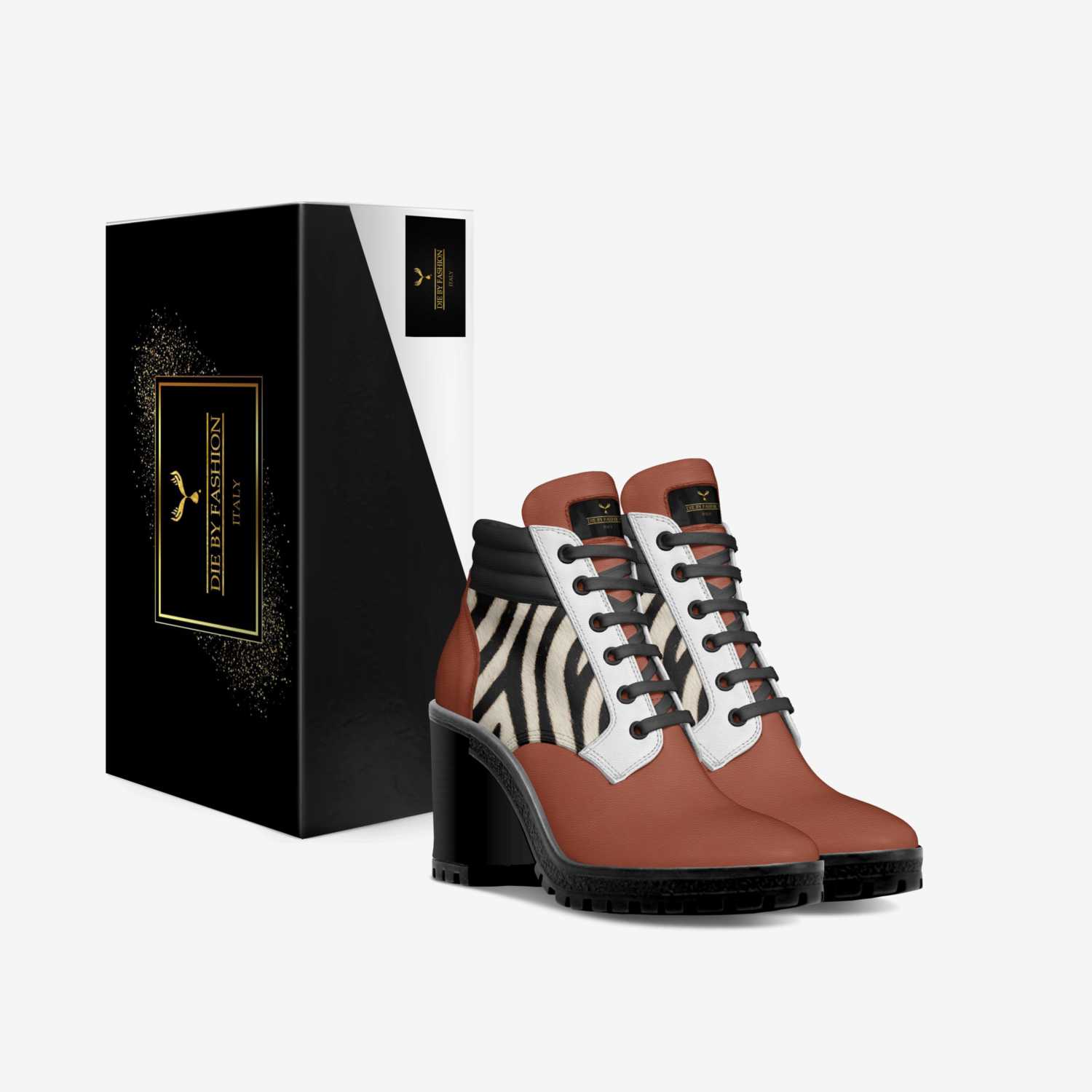 Street Crawlers custom made in Italy shoes by Rasheeda Socolove | Box view