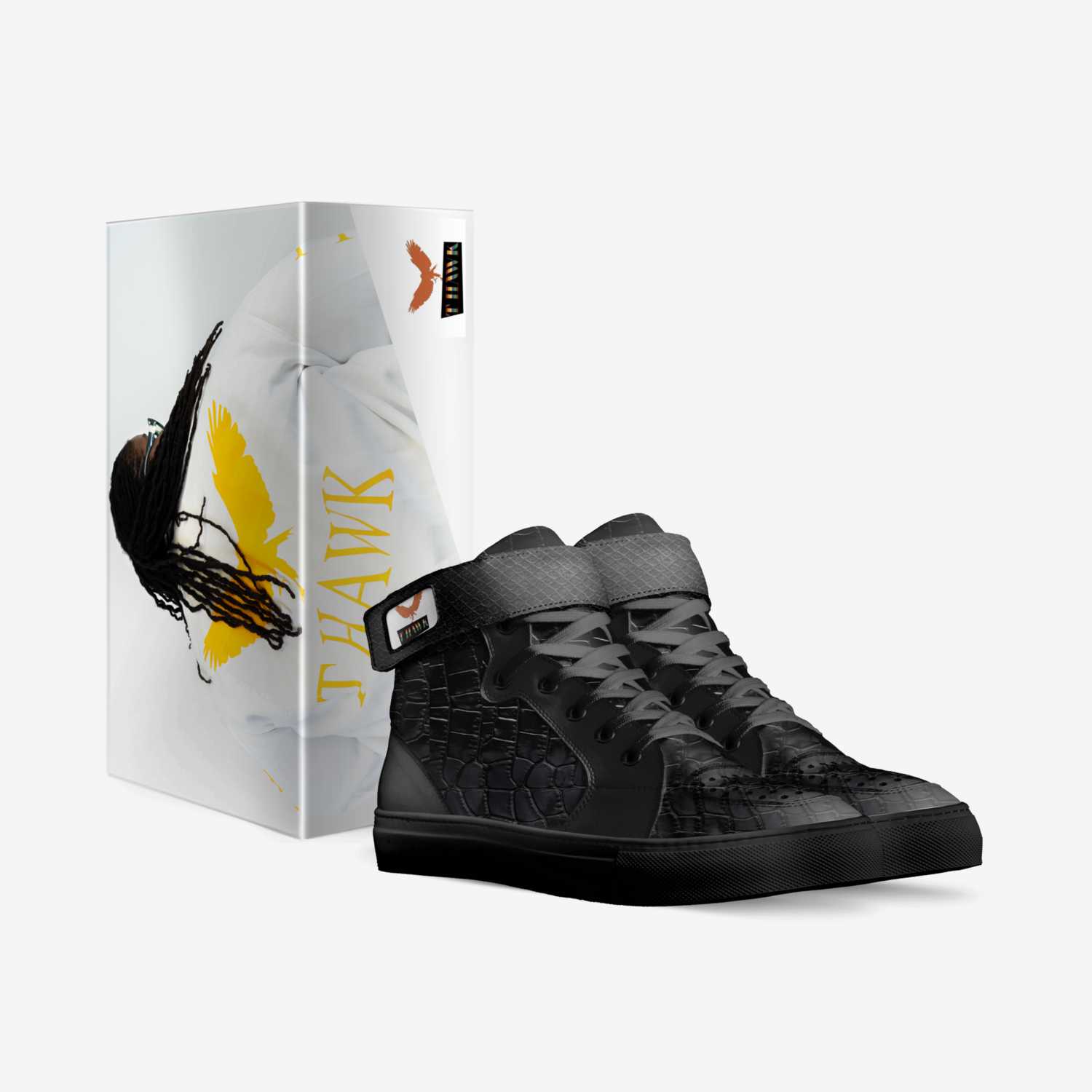 T Hawk custom made in Italy shoes by Tiffany Accor | Box view