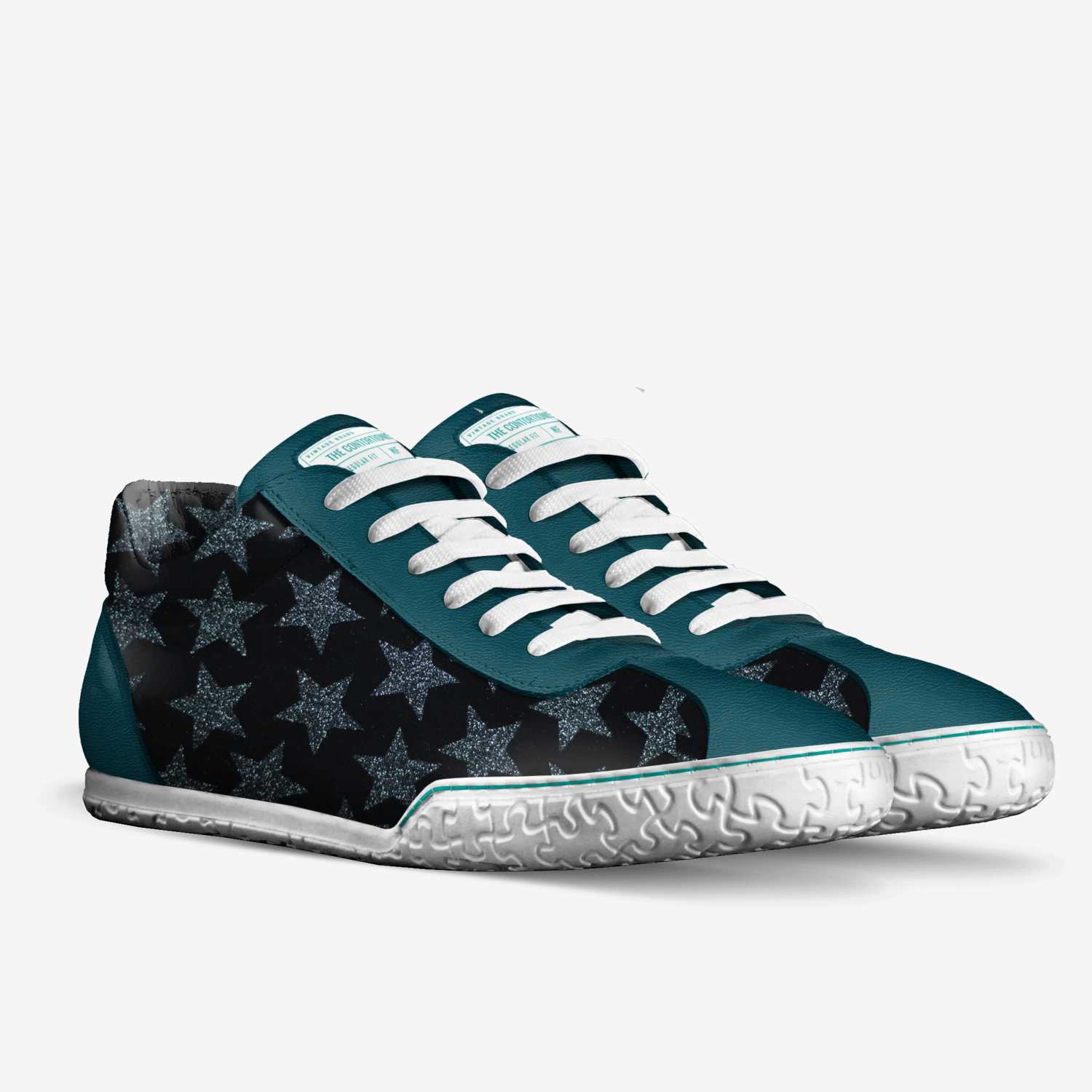 The Contortionist custom made in Italy shoes by Reyie Delgado | Double view