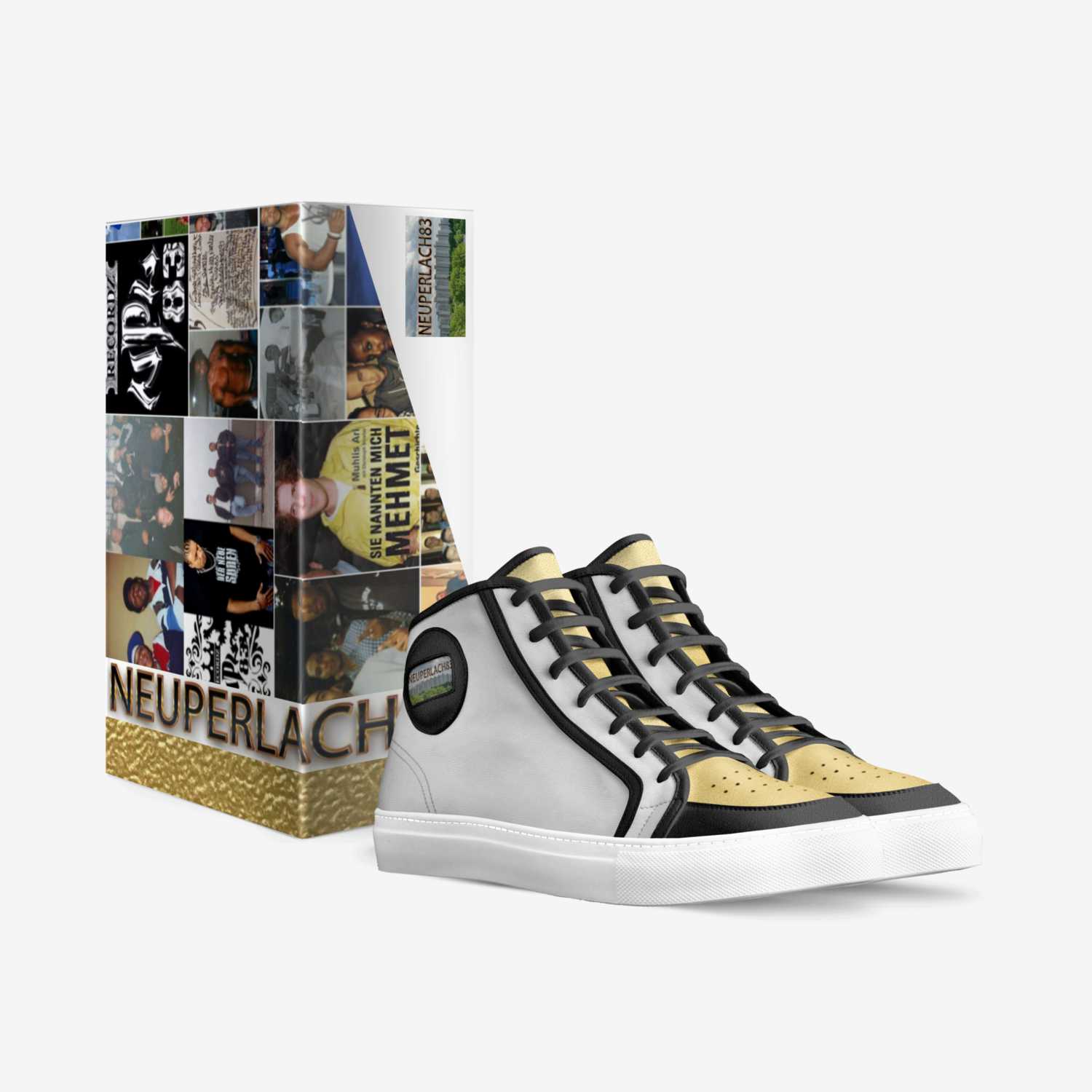 NEUPƏRLACH 83 custom made in Italy shoes by Juju & Najm Toomey | Box view