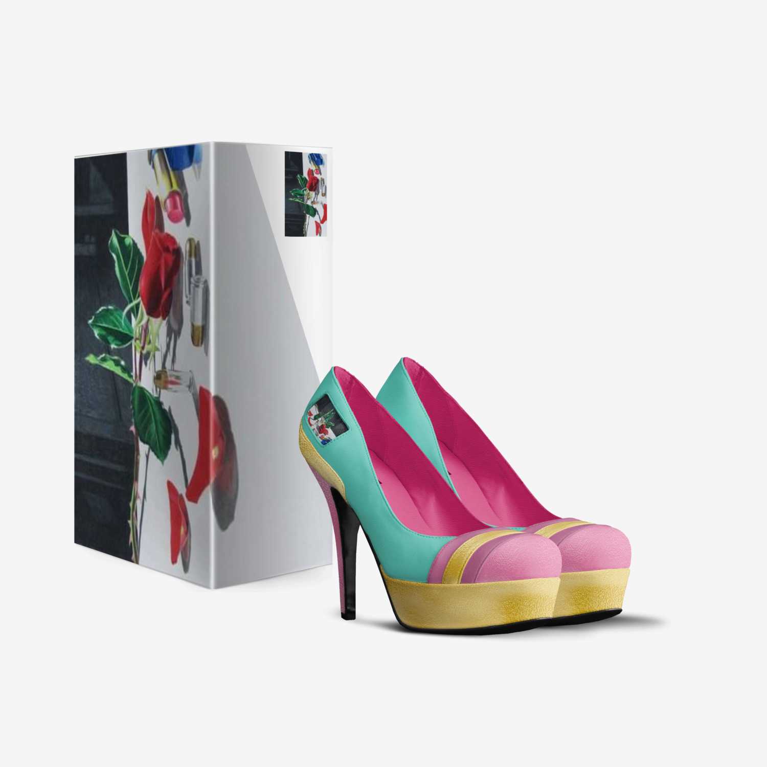 FUCK ME RAW custom made in Italy shoes by Camino Banks | Box view
