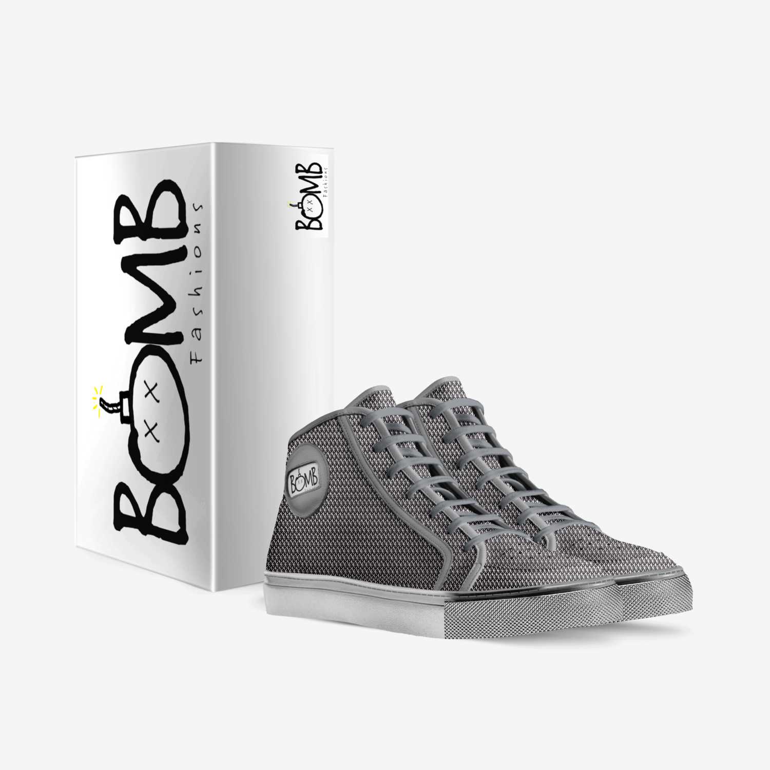 BOMB Fashions custom made in Italy shoes by Solus Jones | Box view