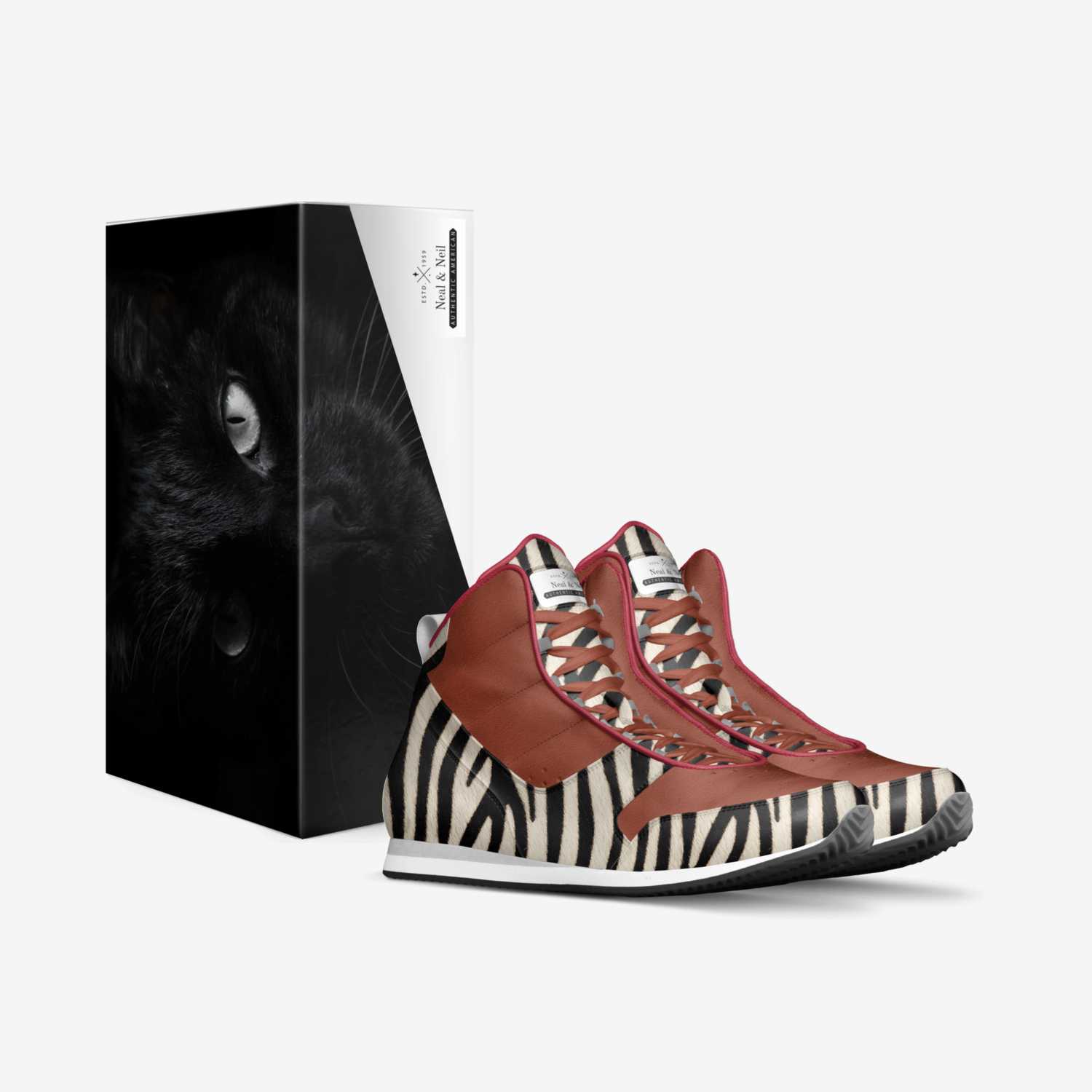 Koolin 1 custom made in Italy shoes by Cornelius Newsom | Box view