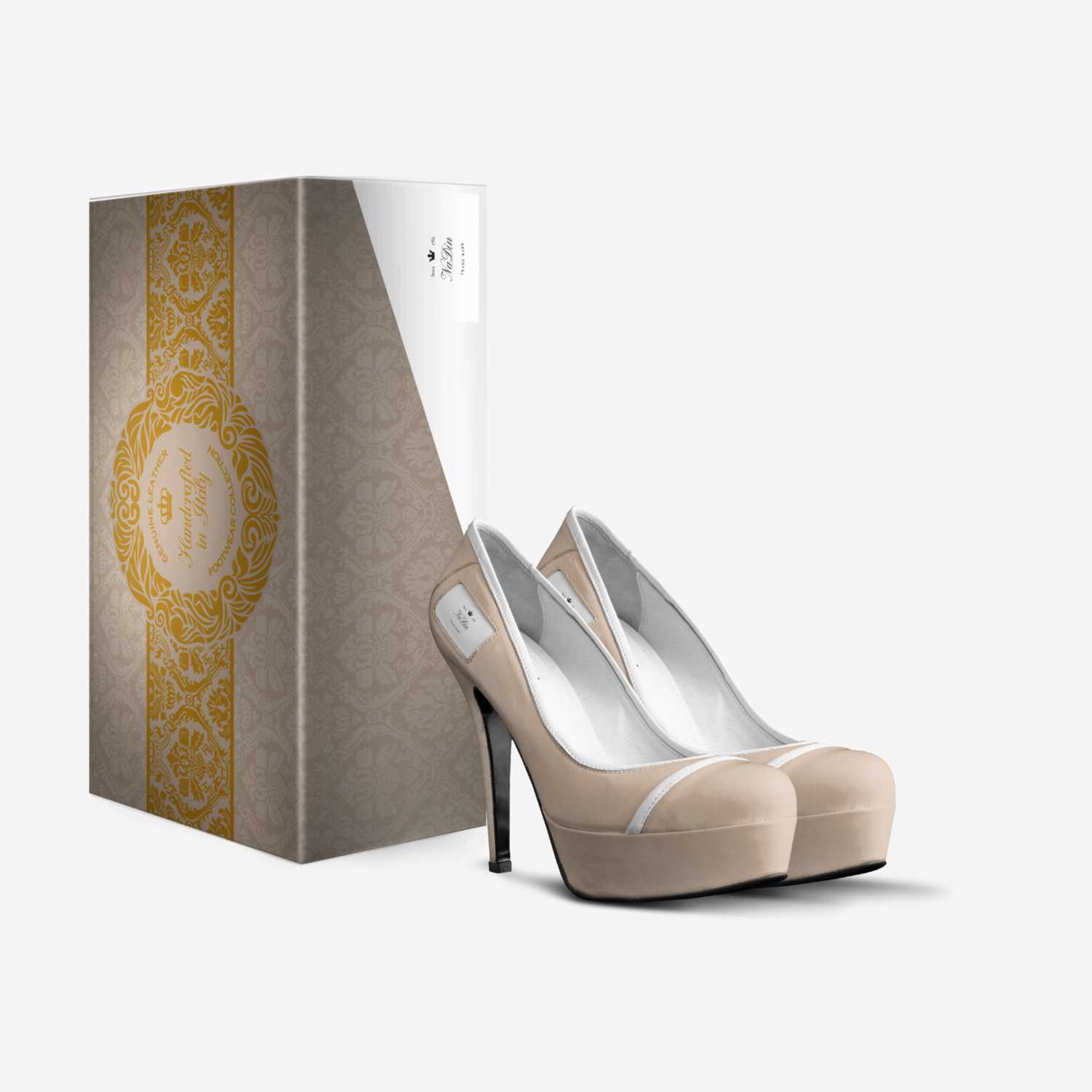 NaDin custom made in Italy shoes by Dina Hatzipaulidou | Box view