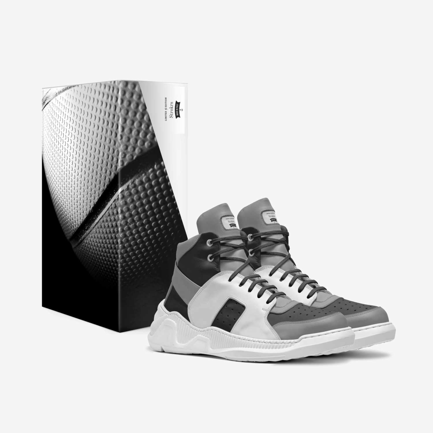 Strokrs custom made in Italy shoes by Frans Joseph Janiola | Box view