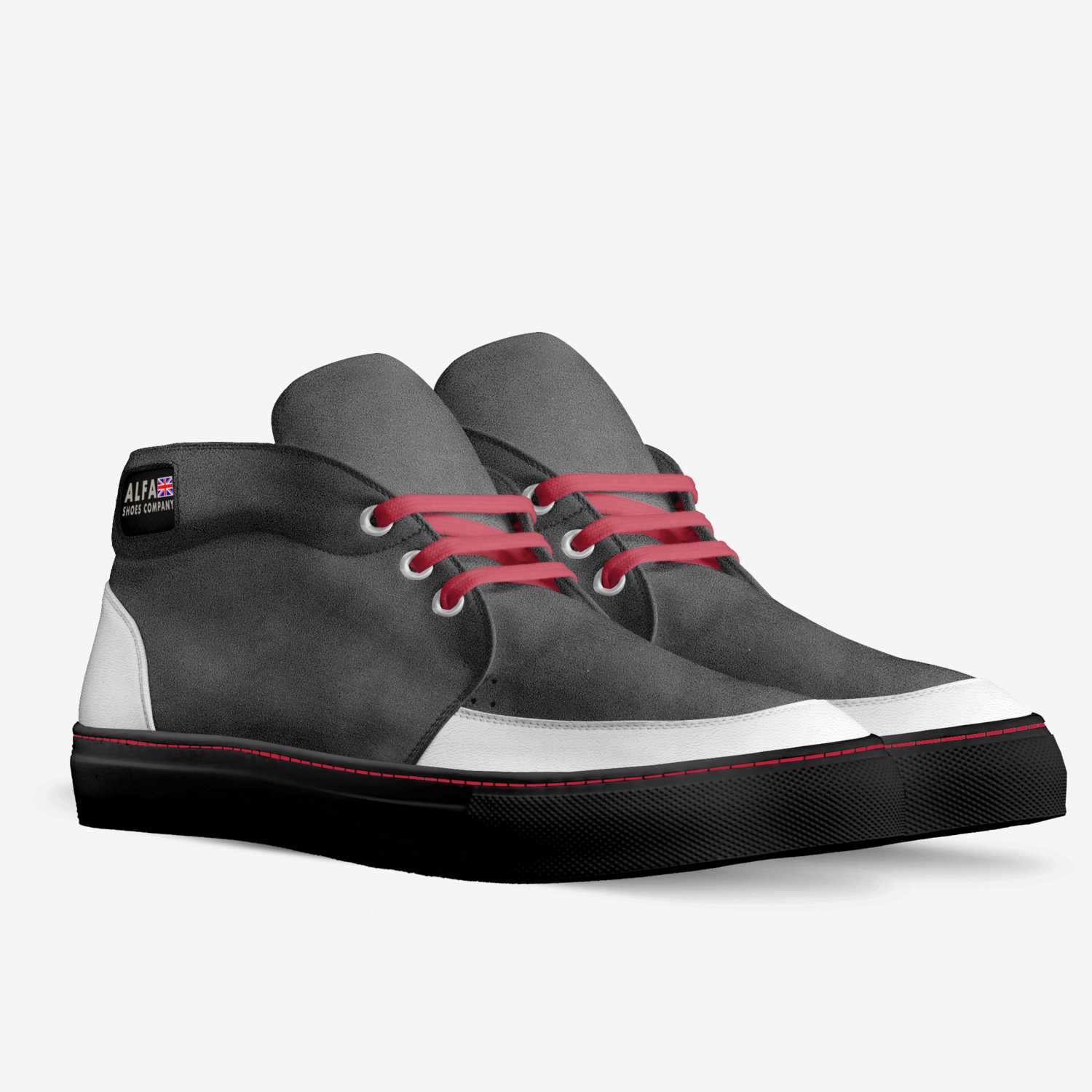 alfa custom made in Italy shoes by Blair Maule | Double view
