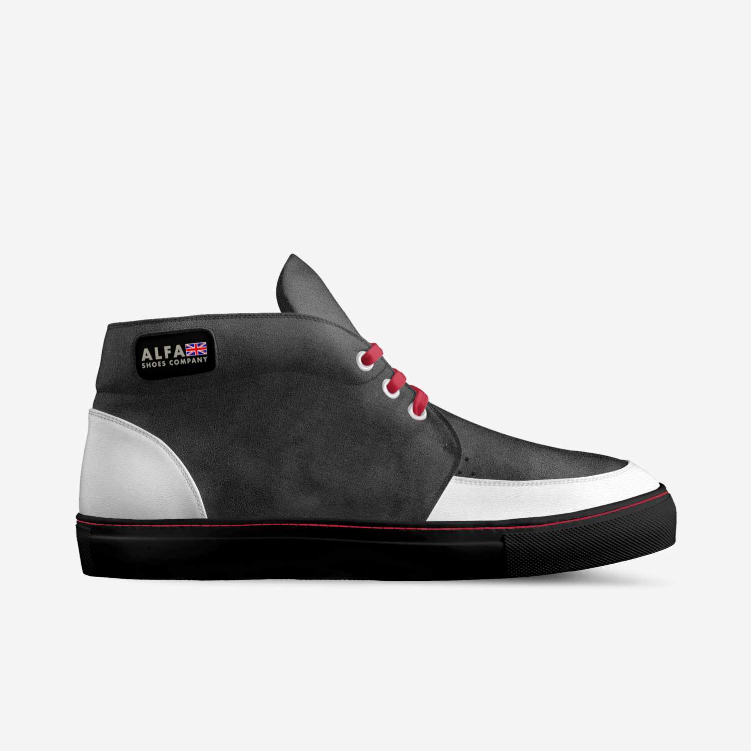 alfa custom made in Italy shoes by Blair Maule | Side view