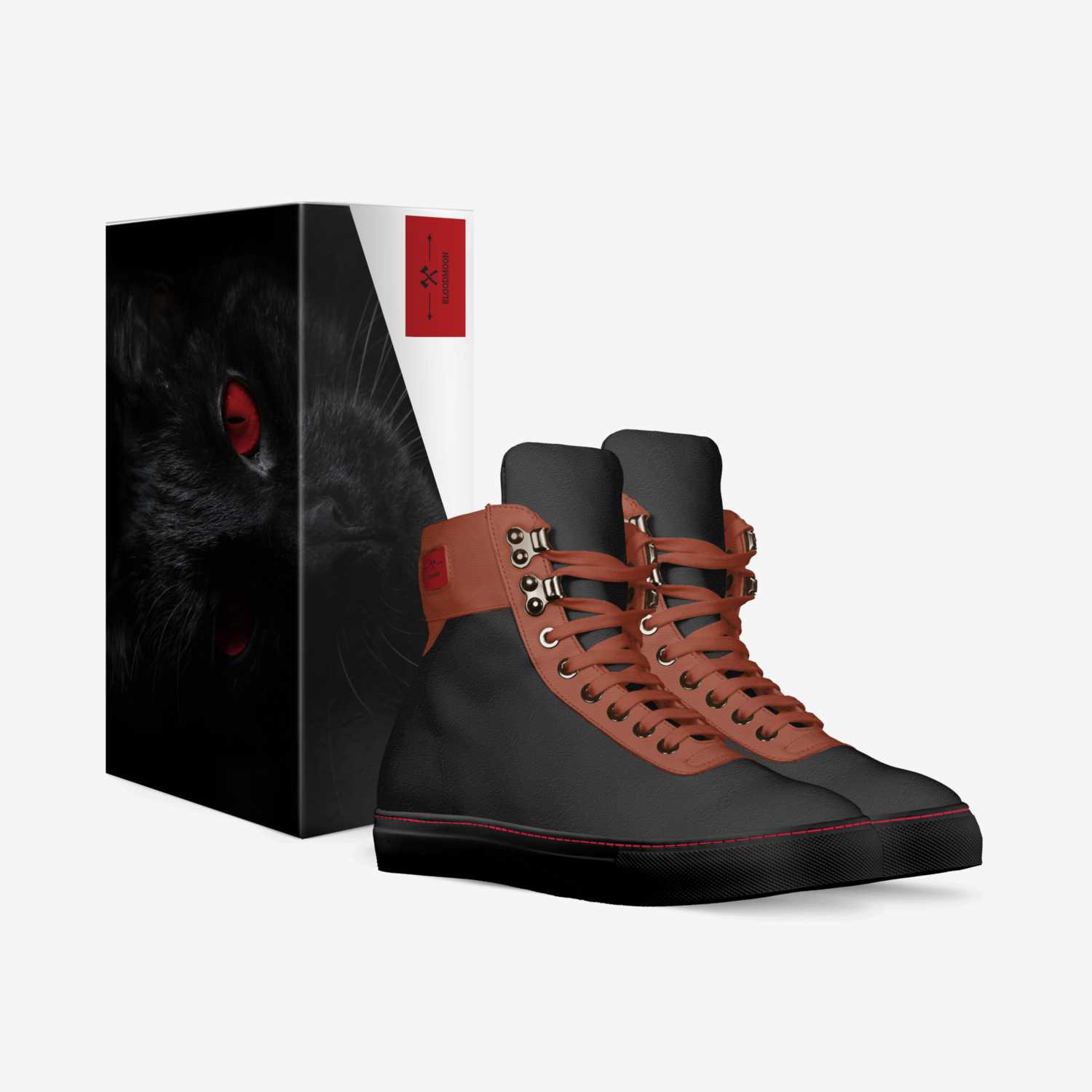 BloodMoon custom made in Italy shoes by William Drake | Box view