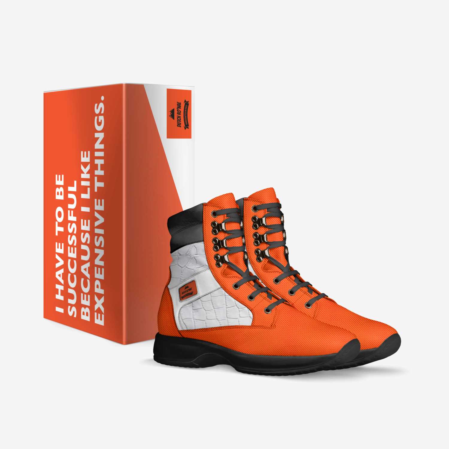 Dutch Ro'Nae  custom made in Italy shoes by Roni Robertson | Box view