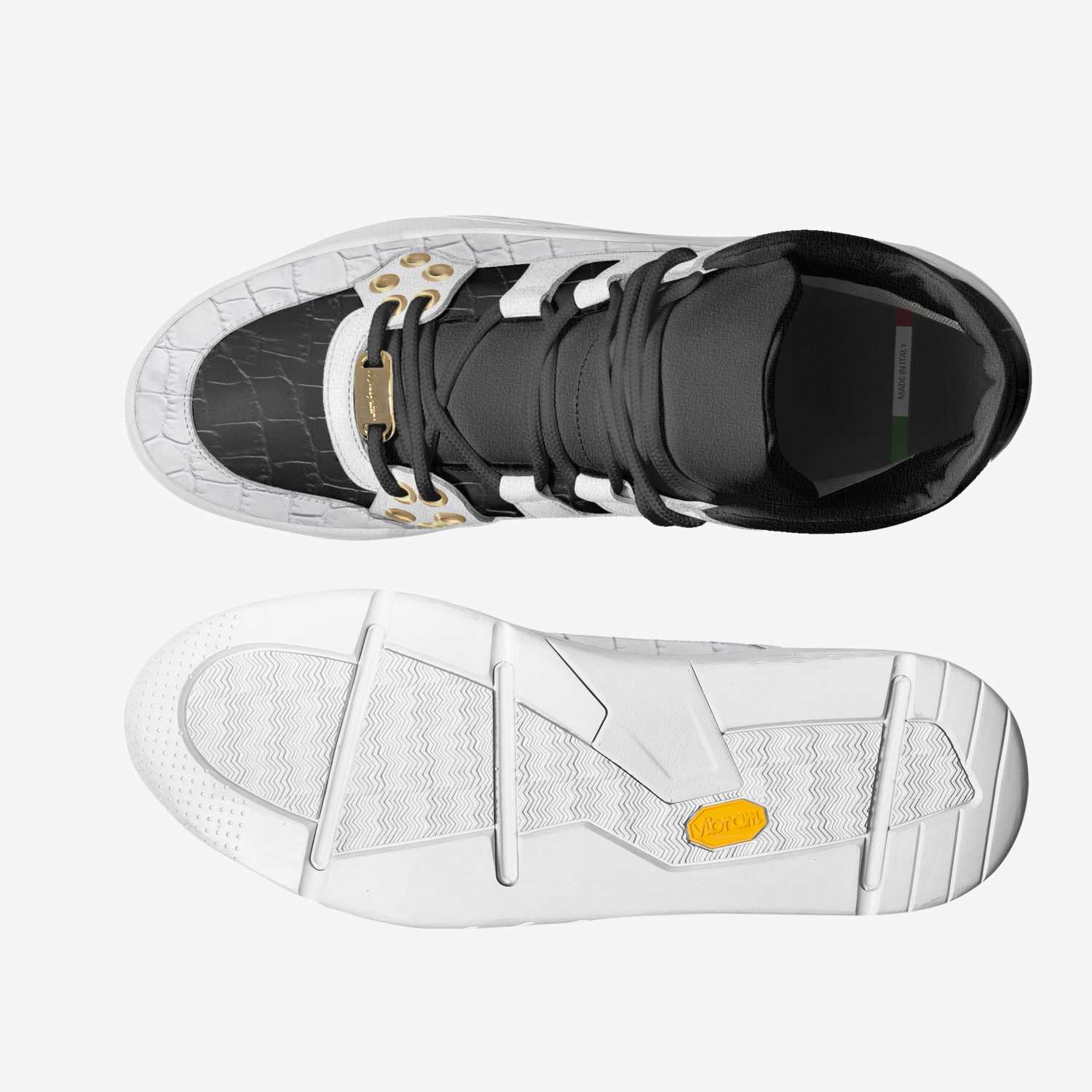 Moneyatti Drift205 custom made in Italy shoes by Moneyatti Brand | Top view