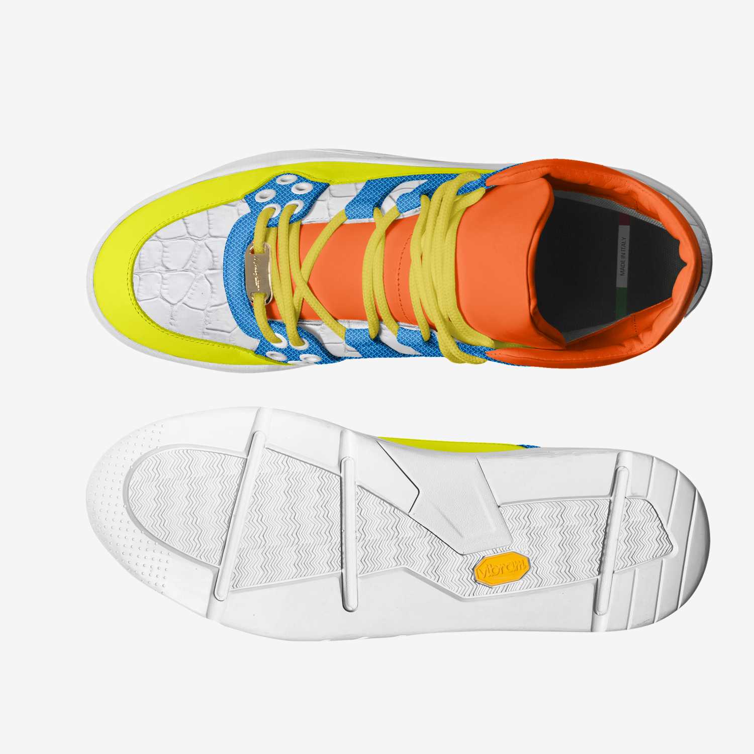 Moneyatti Drift210 custom made in Italy shoes by Moneyatti Brand | Top view