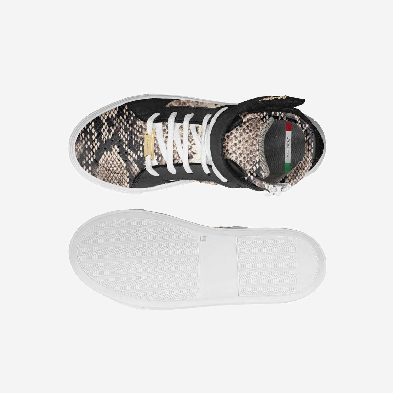 MONEYATTI KIDH04 custom made in Italy shoes by Moneyatti Brand | Top view