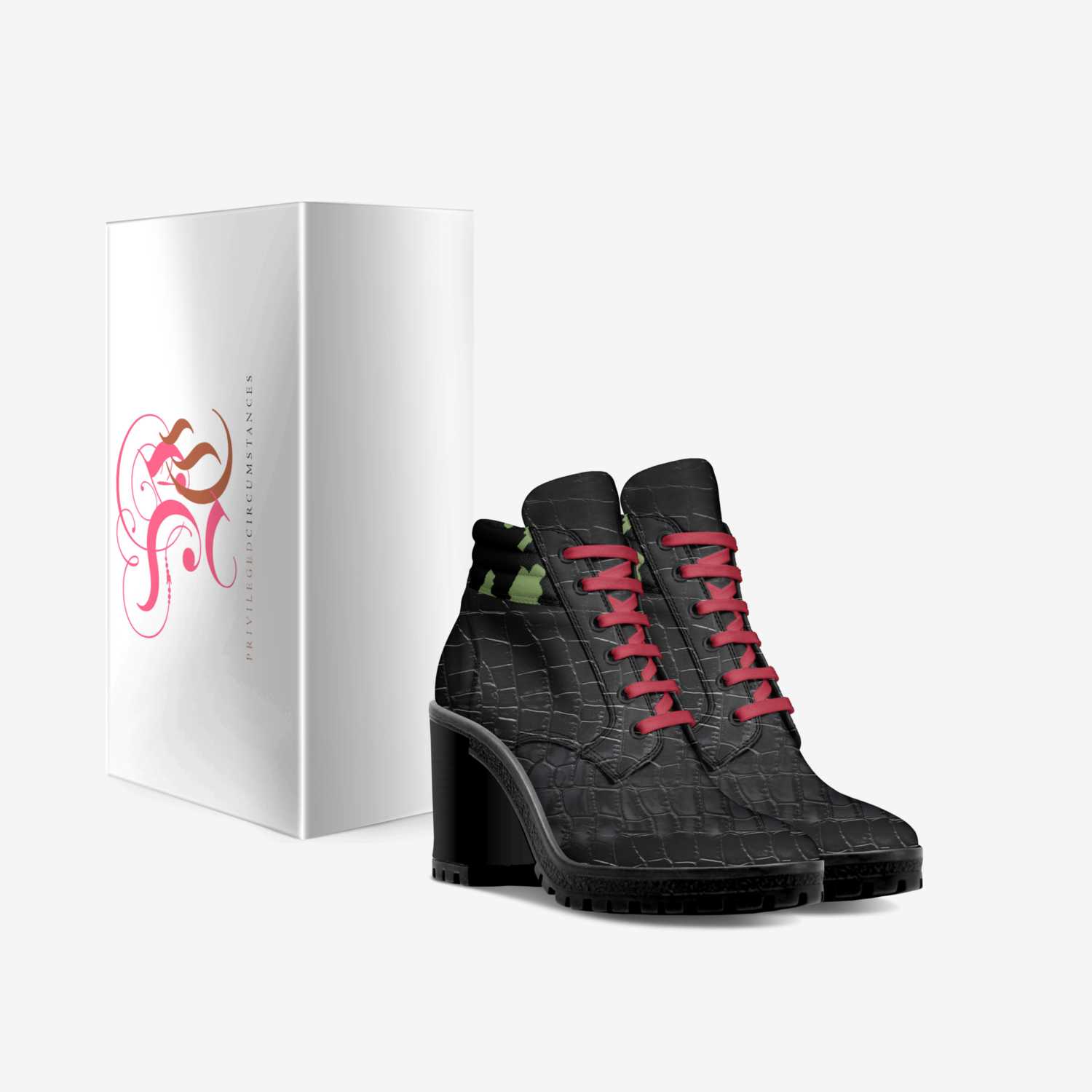 Reny custom made in Italy shoes by Tiffany Lake | Box view