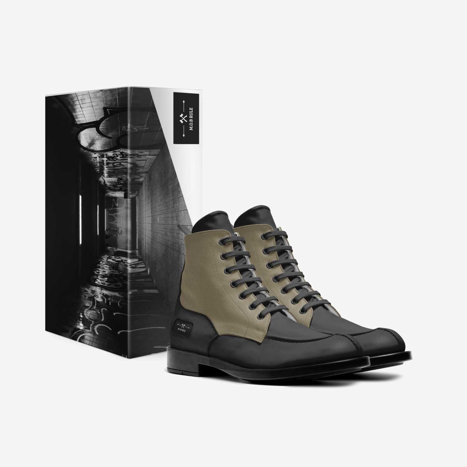 M.O.B RULE custom made in Italy shoes by Aaron Benbow | Box view