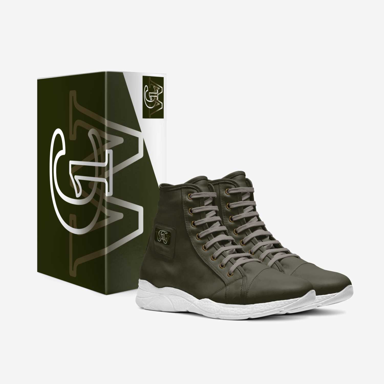 C1W custom made in Italy shoes by Robert Crumb | Box view