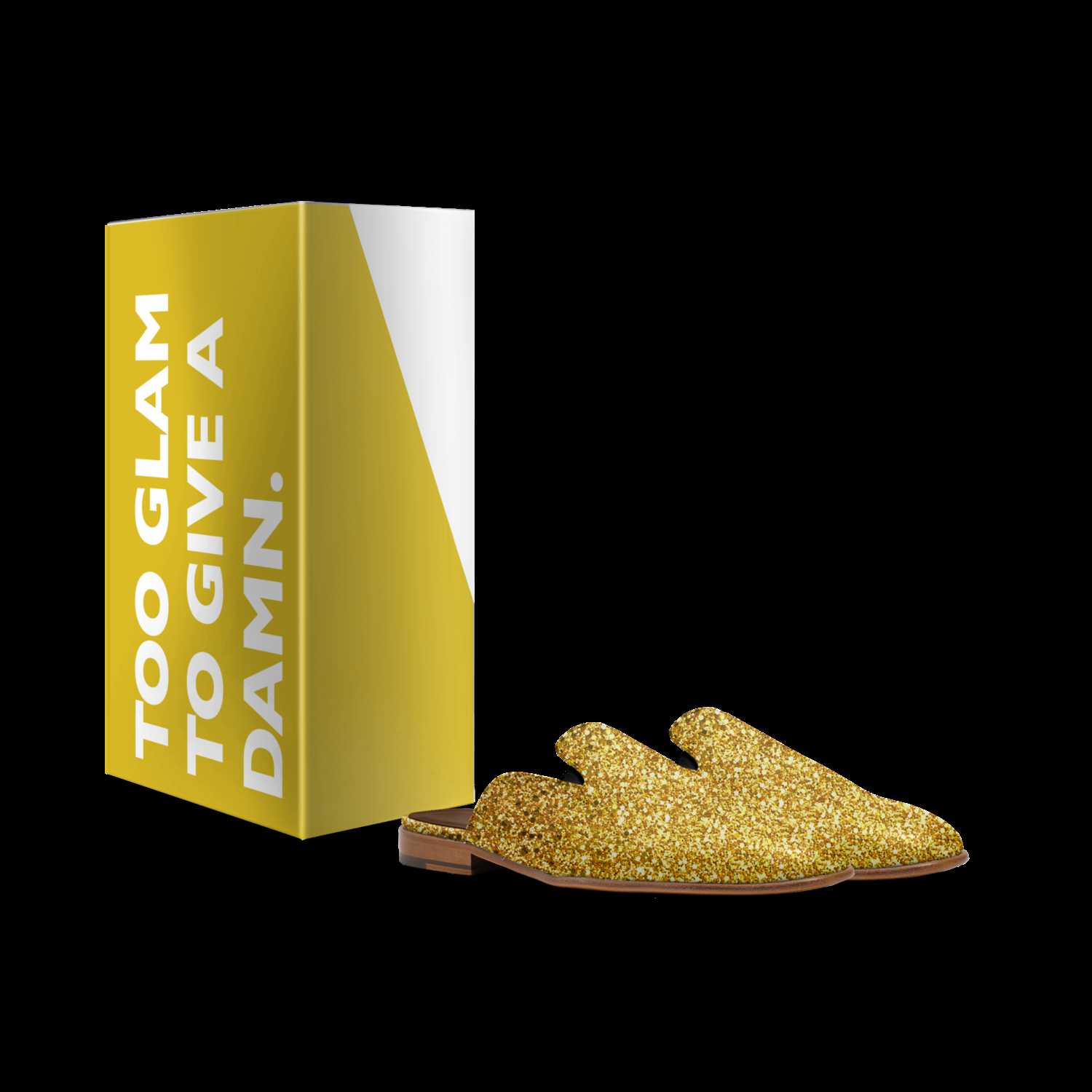 Gold slipper shoes discount