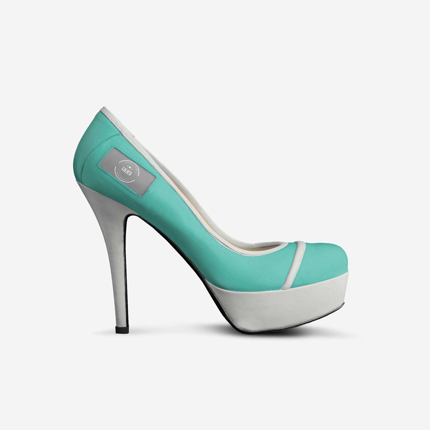 Lilies custom made in Italy shoes by Lili Dlpz | Side view