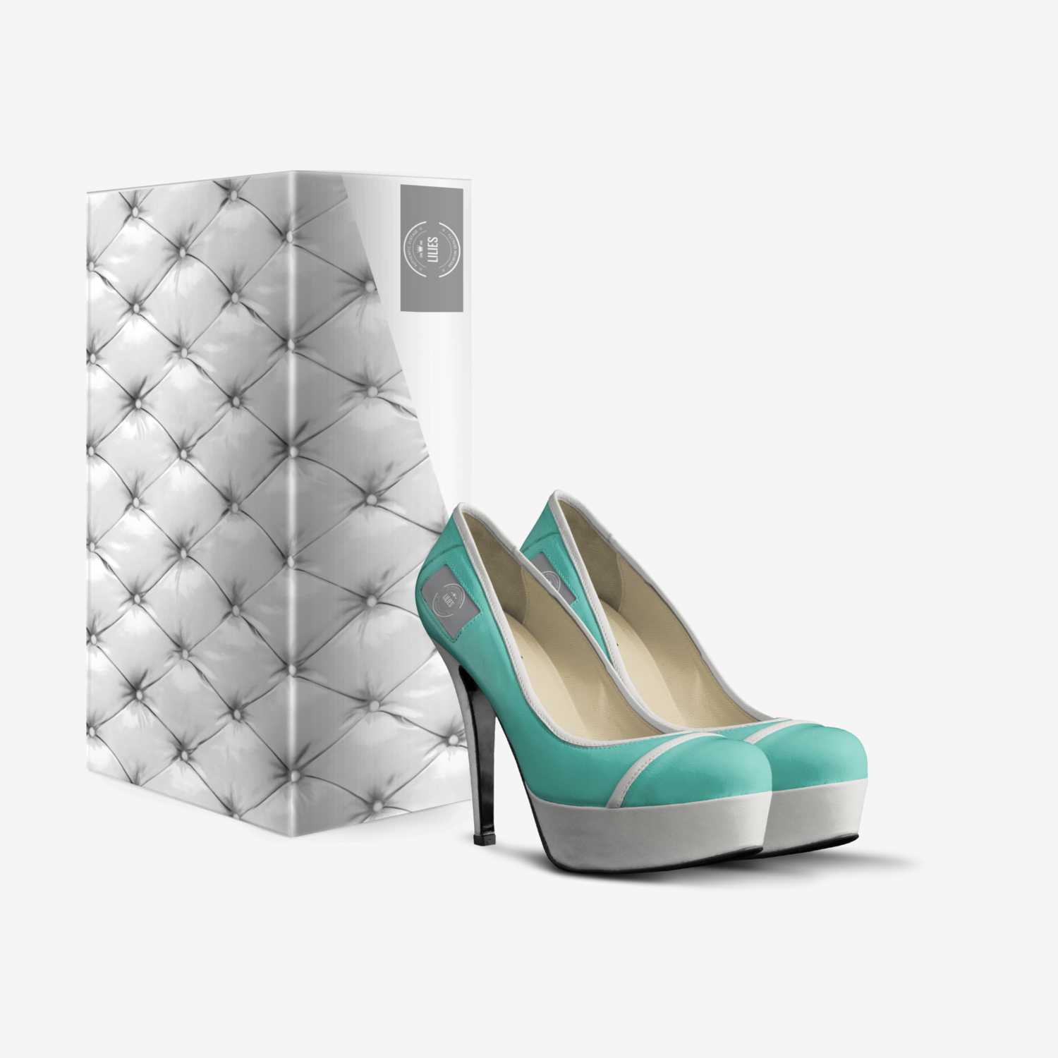Lilies custom made in Italy shoes by Lili Dlpz | Box view