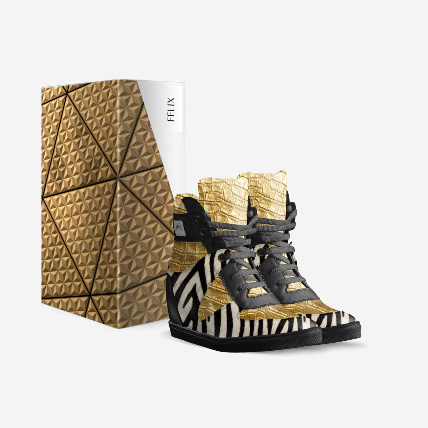 FELIX_5 custom made in Italy shoes by Aliveshoes Team | Box view