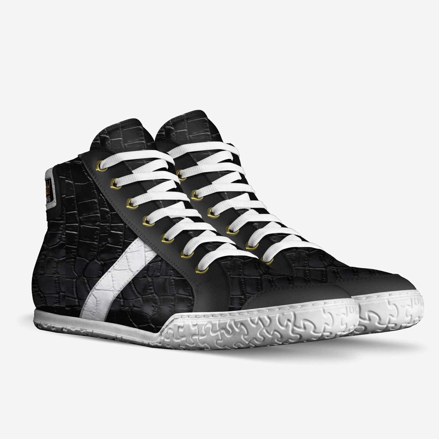 Servants custom made in Italy shoes by King Solomon | Double view