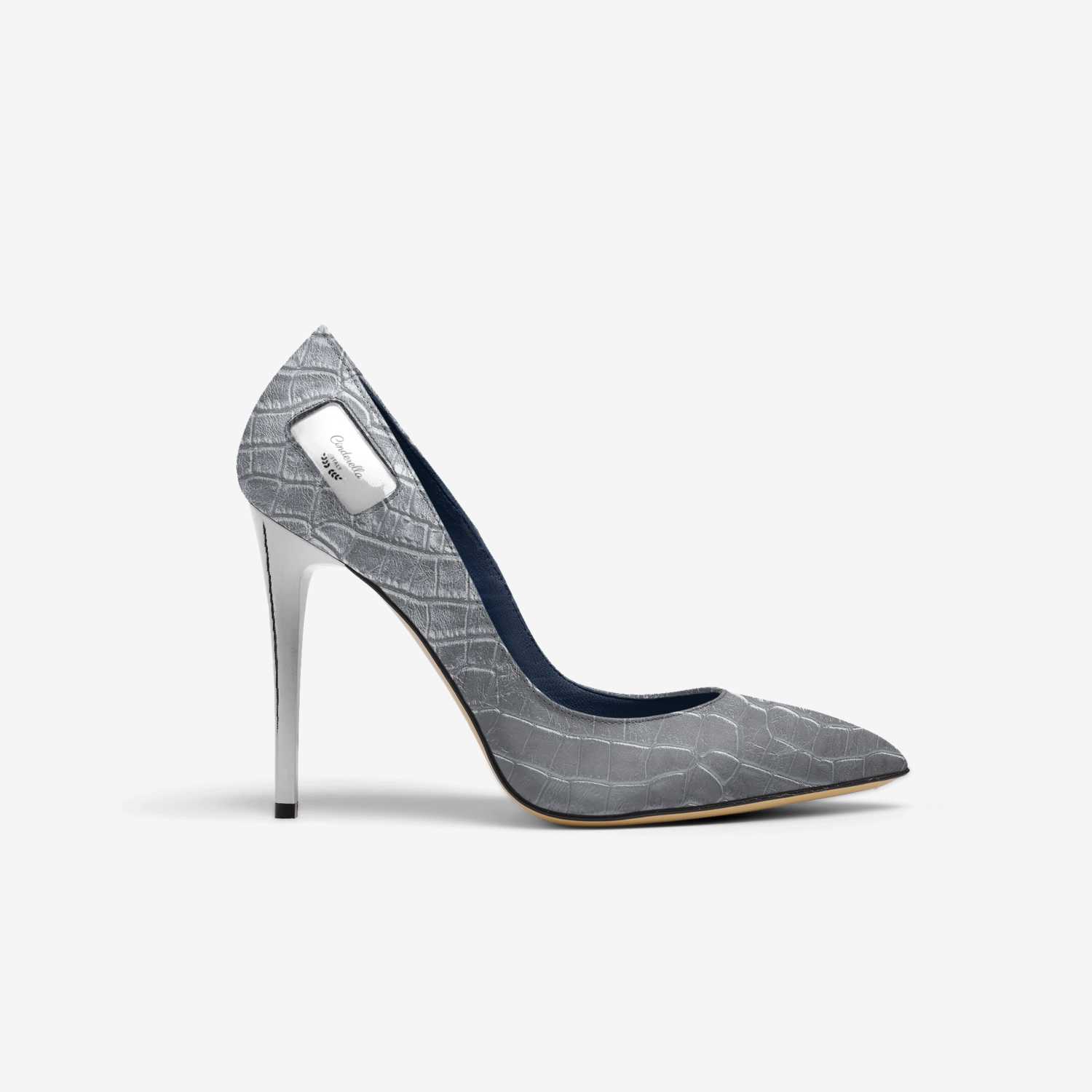Cinderella custom made in Italy shoes by Gary Edward Allen | Side view