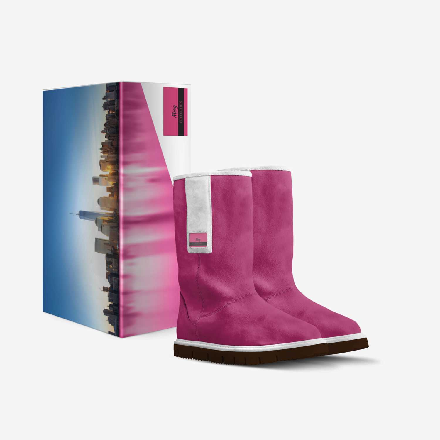 Moxy Uggs custom made in Italy shoes by Daniel Rucker | Box view
