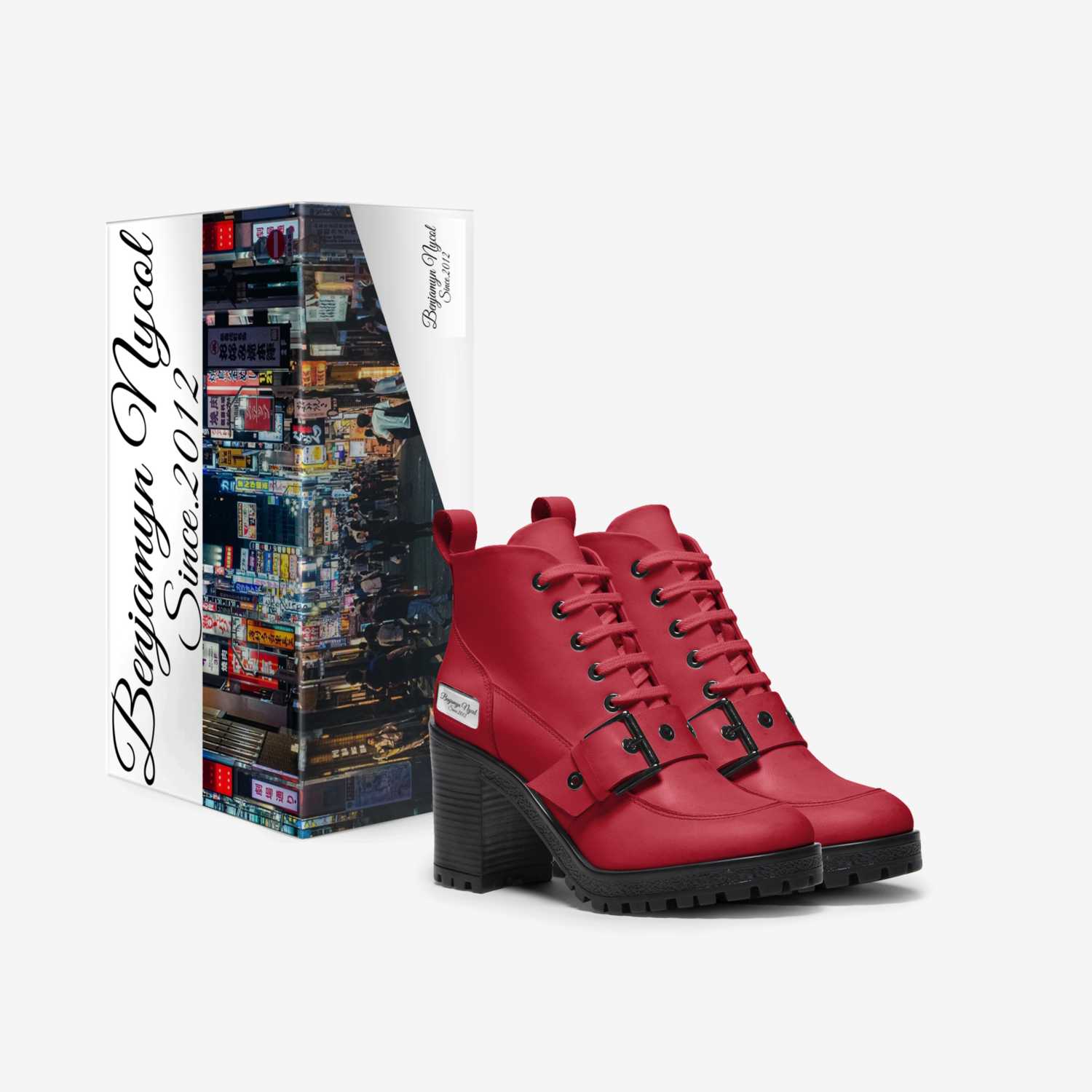 benjamyn  nycol custom made in Italy shoes by Nicol Walker | Box view