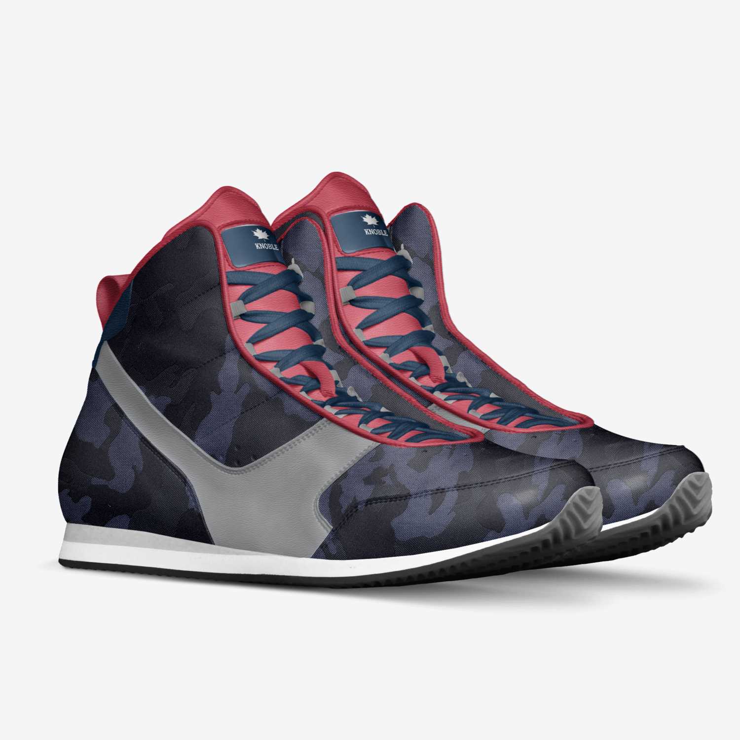 Knoble custom made in Italy shoes by Dwayne White | Double view