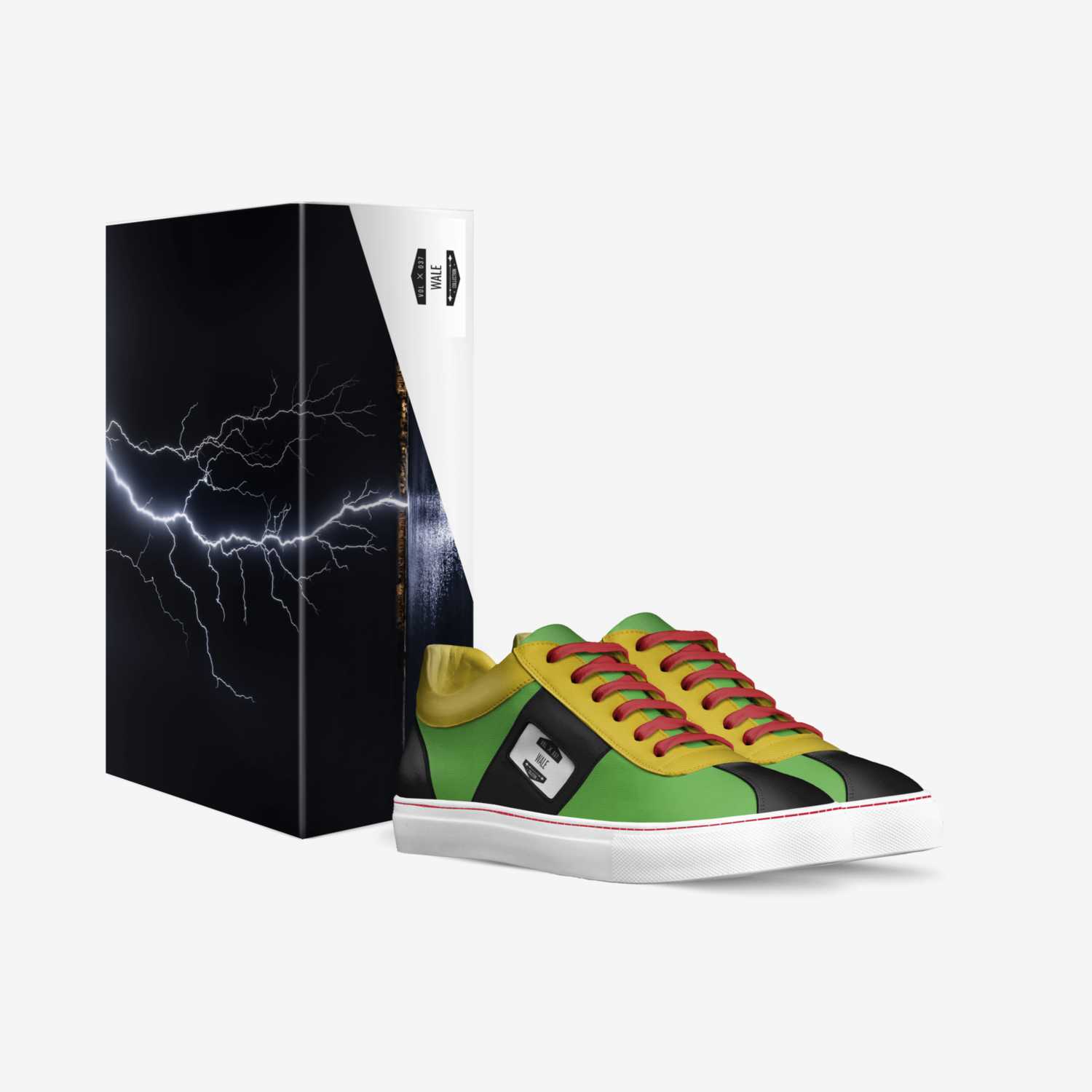 WALE custom made in Italy shoes by Adewale Fale | Box view
