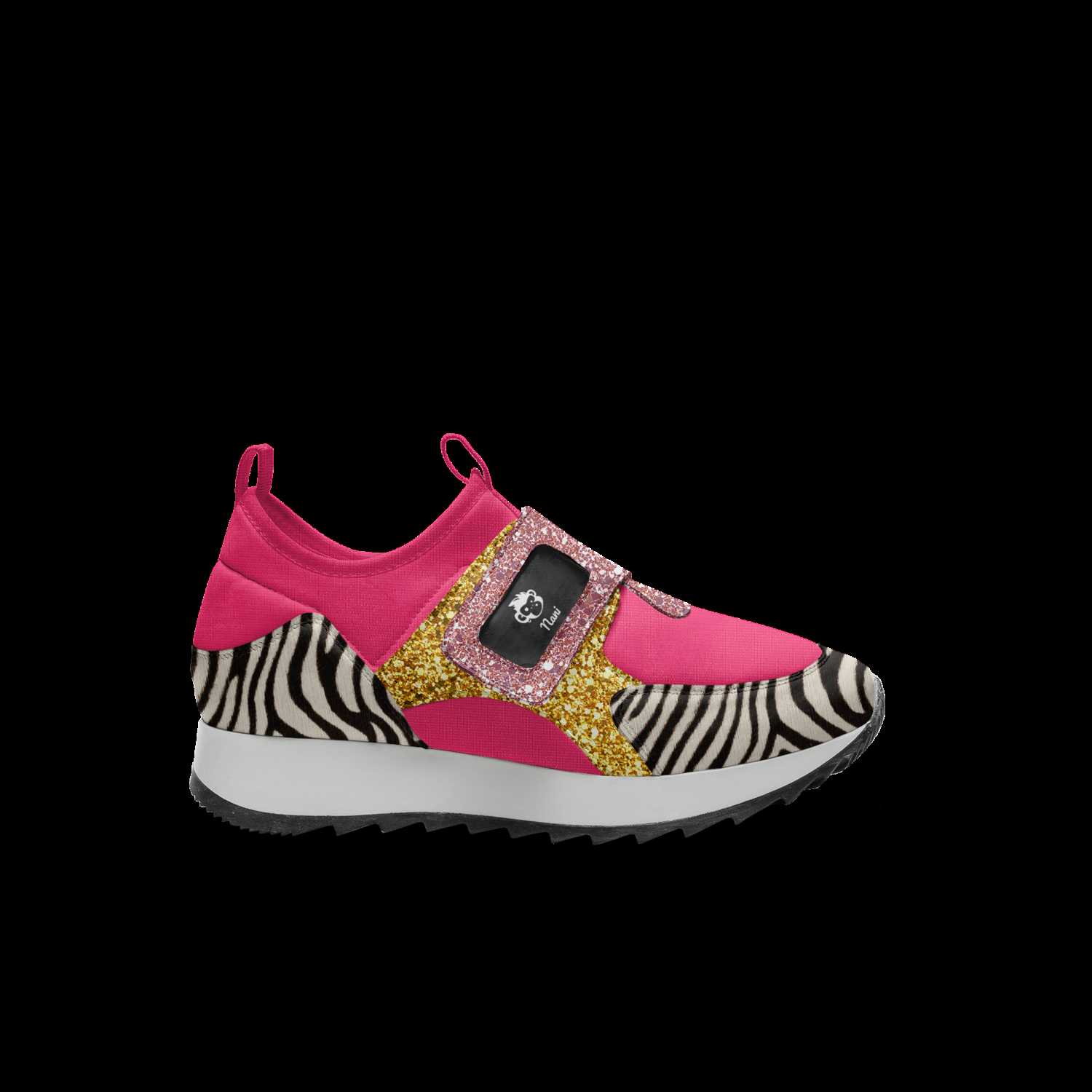 Nani stores sparkle white sneakers clearance