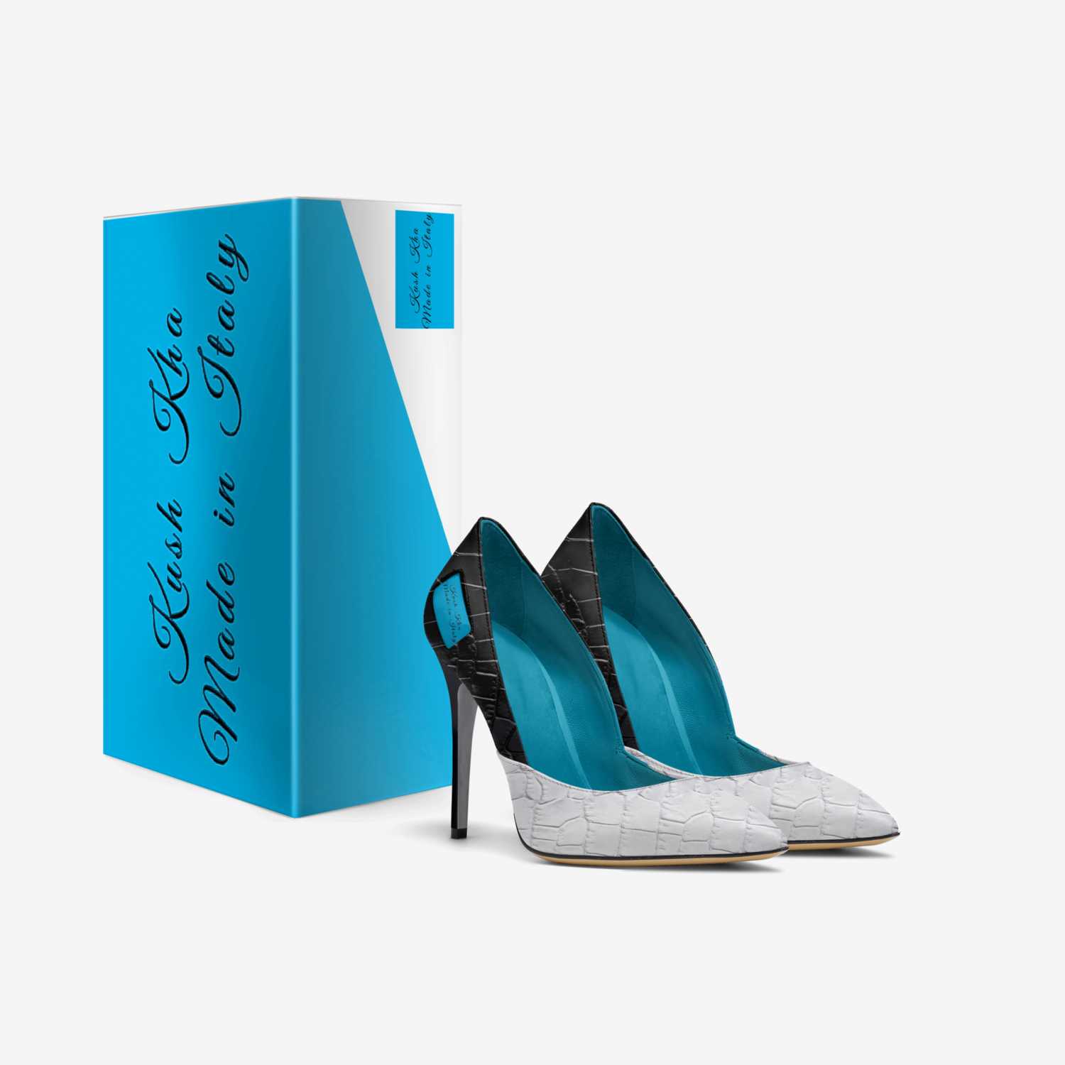 Kush Kha custom made in Italy shoes by Haero Dizaye | Box view