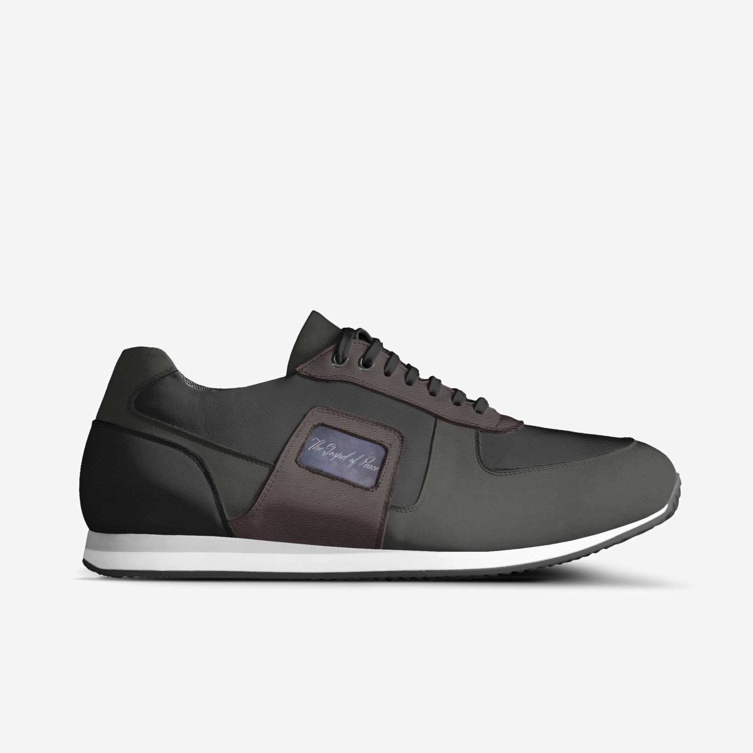 Gospel of Peace custom made in Italy shoes by Luke Campbell | Side view