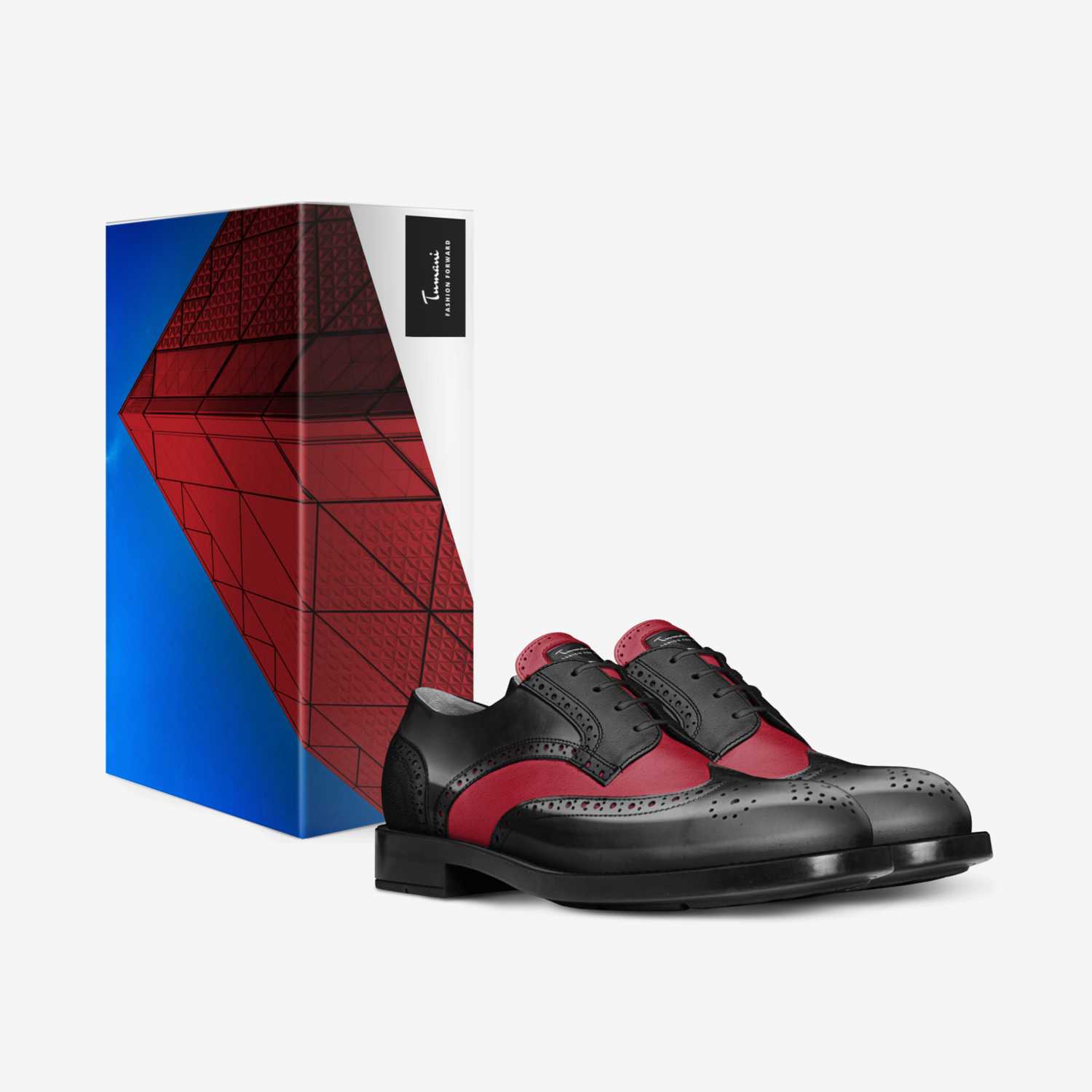 Tumani custom made in Italy shoes by Antwan Turman | Box view