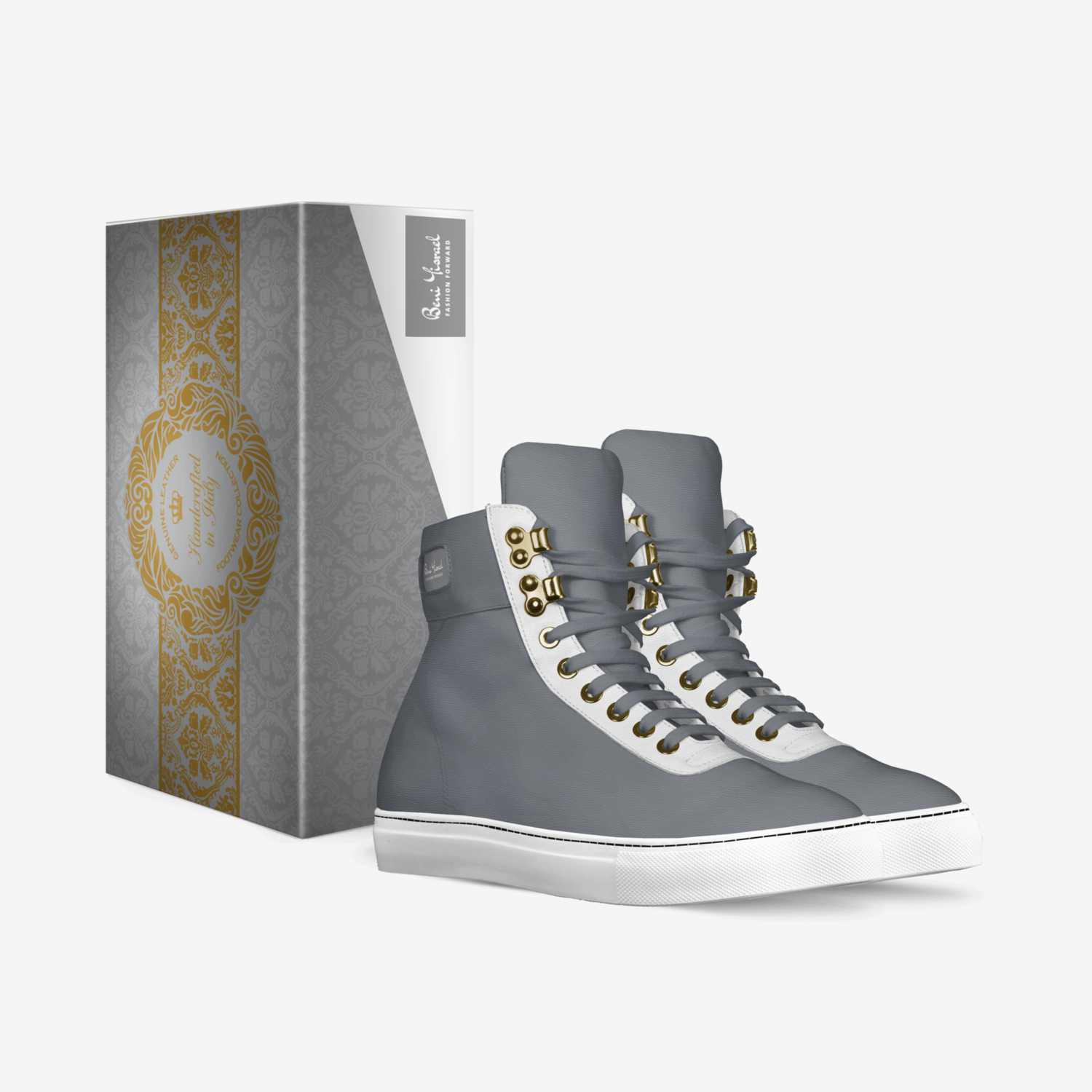 Beni Yisrael custom made in Italy shoes by Kenekia Simpkins | Box view