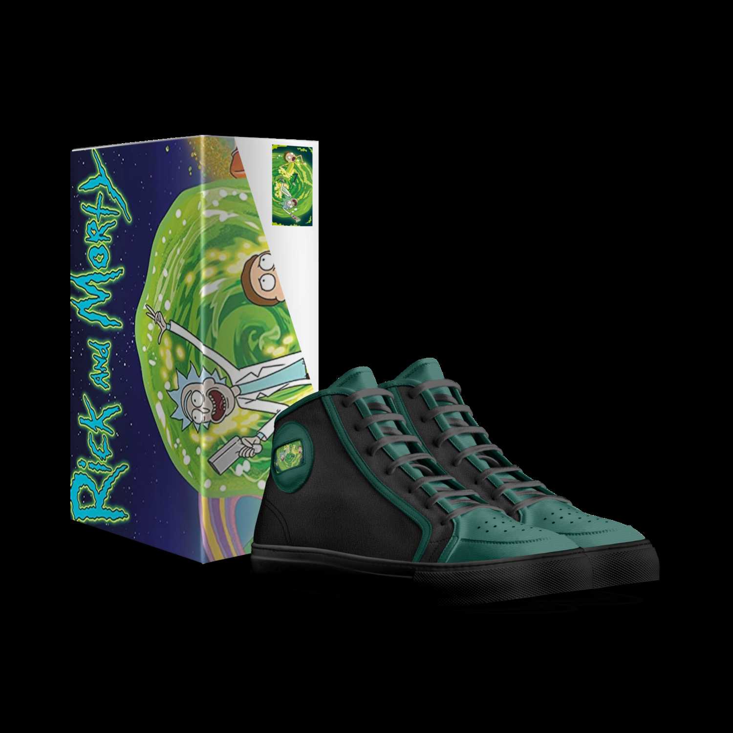 Rick and morty outlet vans high tops