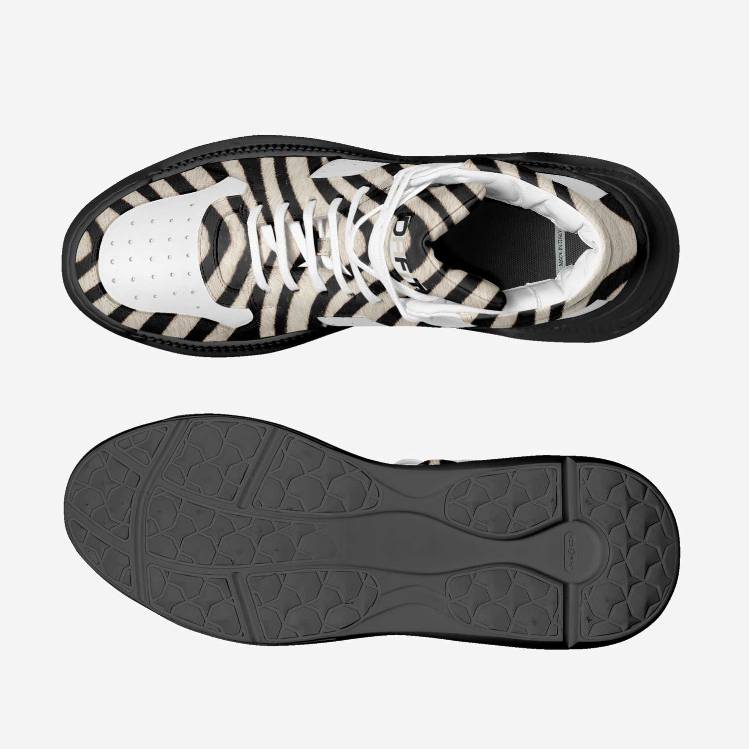 Dafitwildlife1s custom made in Italy shoes by Michael Brownlee | Top view