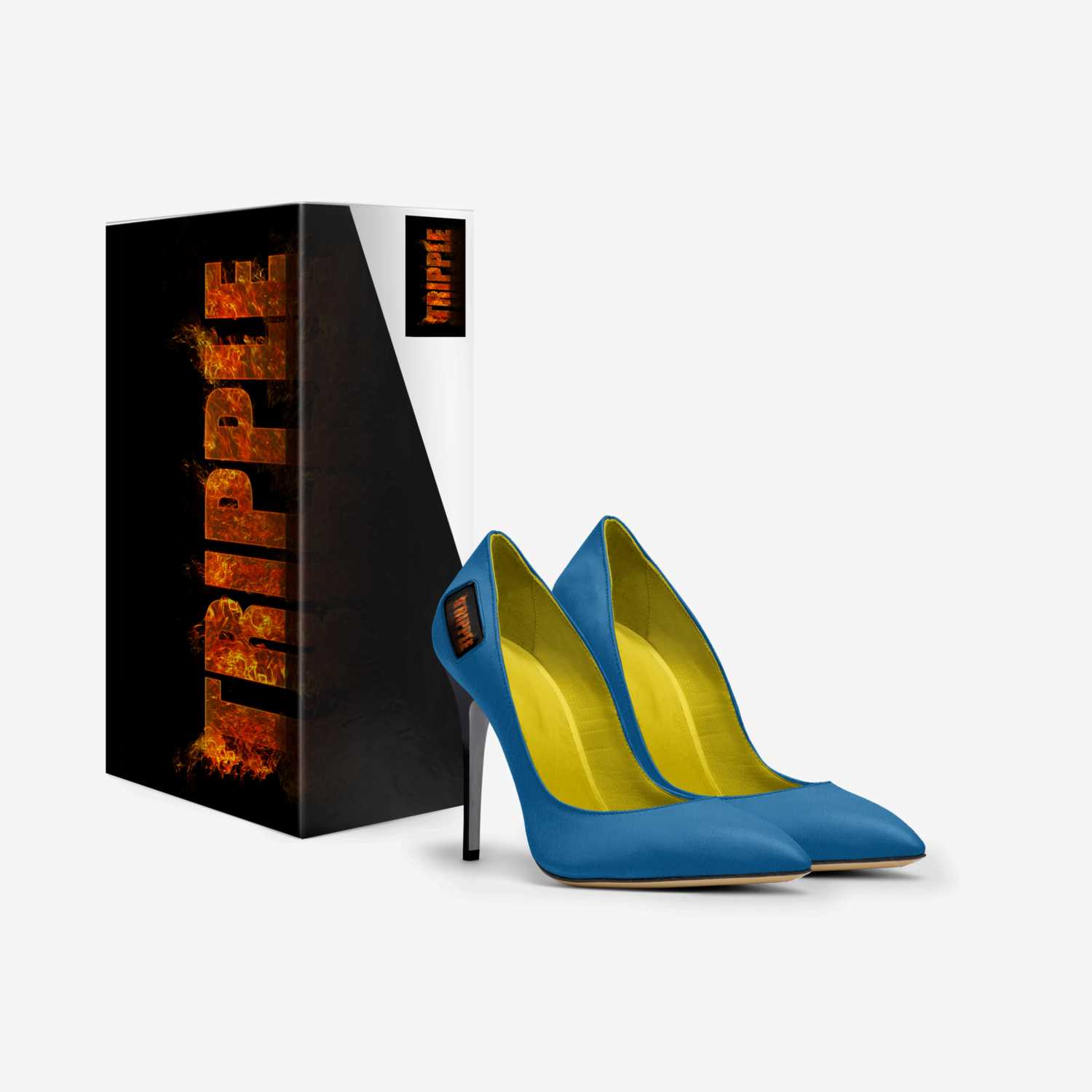 TRIPPLE_LADY custom made in Italy shoes by Rachel Ekinde | Box view