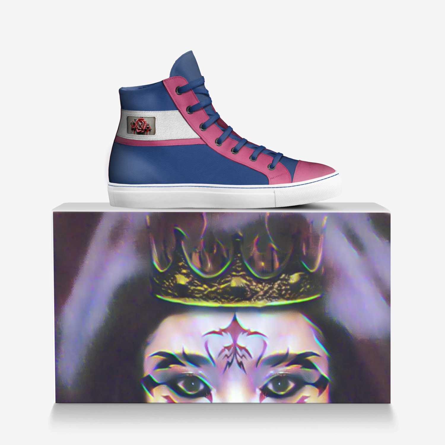 DnaWear  custom made in Italy shoes by Jacqueline Bussell | Over box view