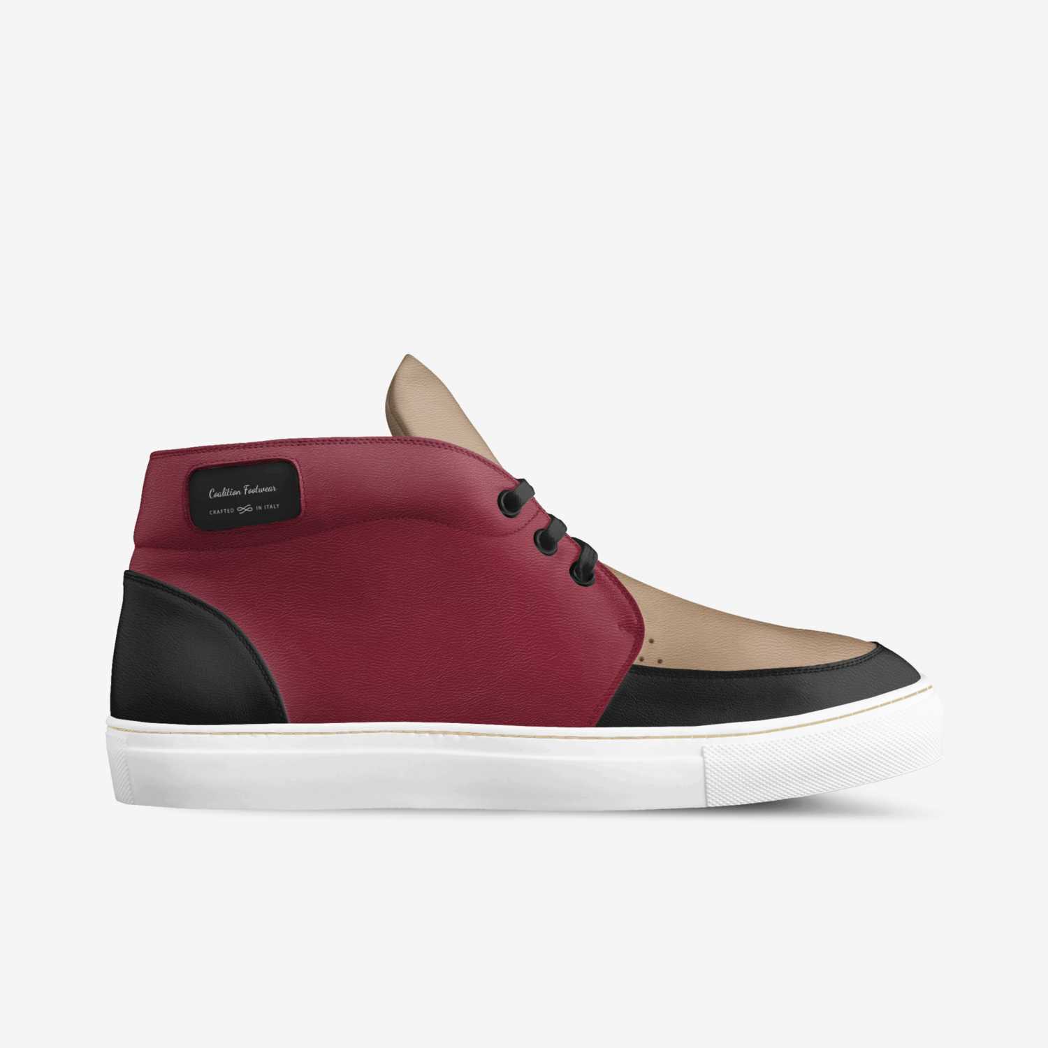 Coalition Footwear custom made in Italy shoes by Rashad Upshaw | Side view