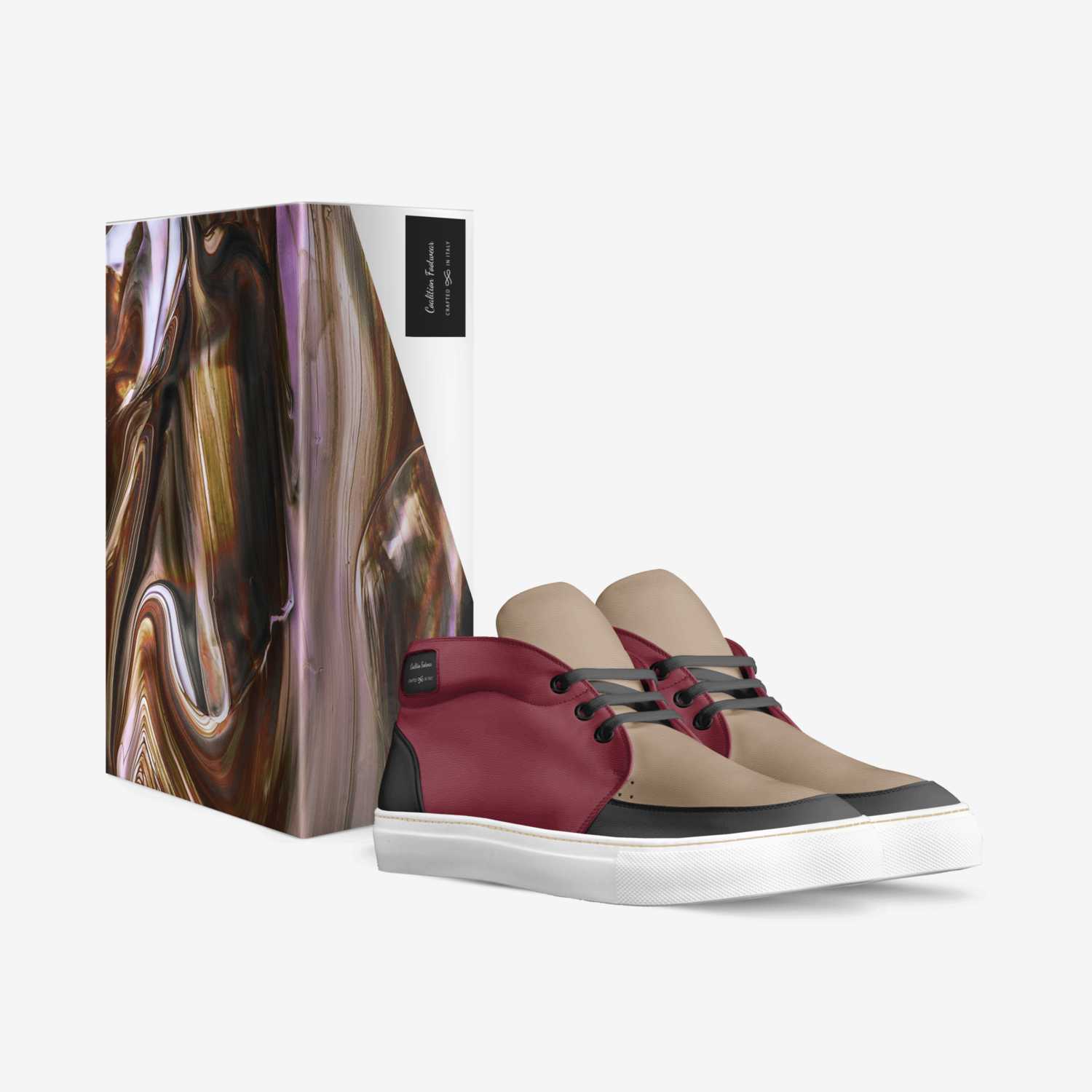 Coalition Footwear custom made in Italy shoes by Rashad Upshaw | Box view