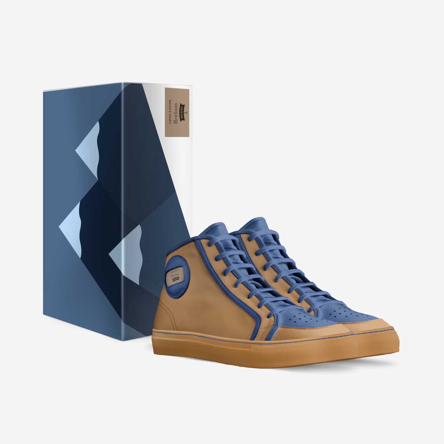 Heirloom  custom made in Italy shoes by David Hardin | Box view