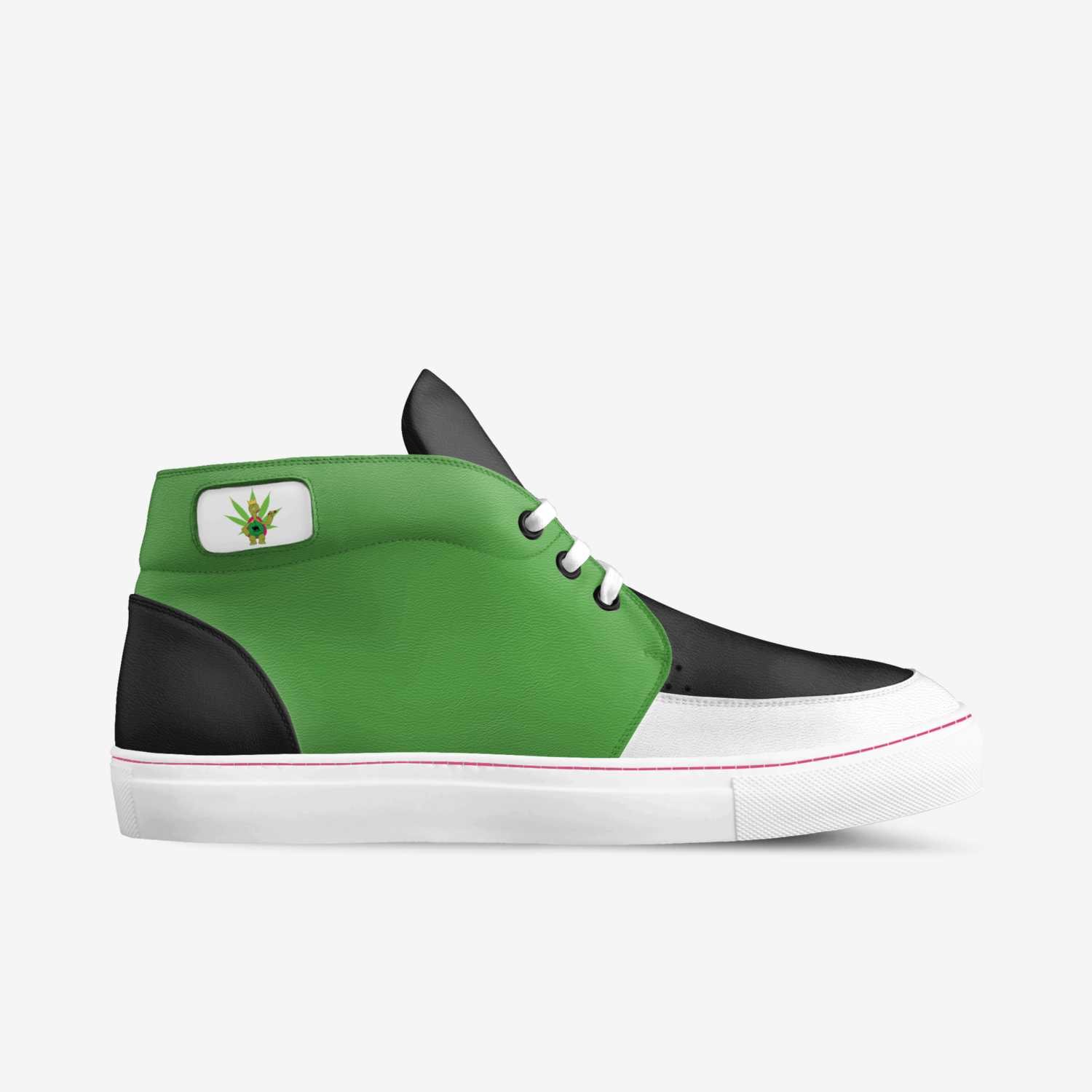 Manifesto  custom made in Italy shoes by Andromeda Harris | Side view