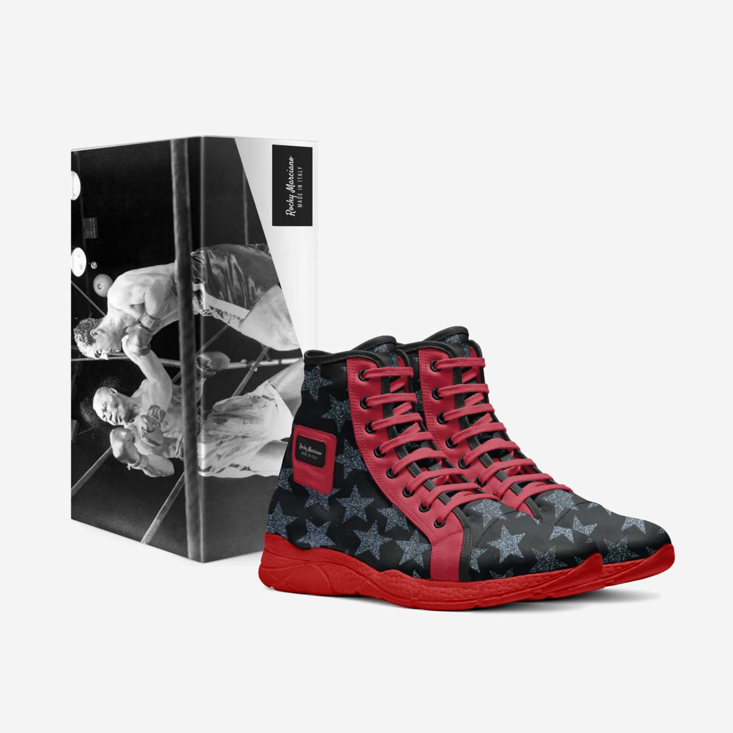 Rocky Marciano custom made in Italy shoes by Ivan Venerucci | Box view