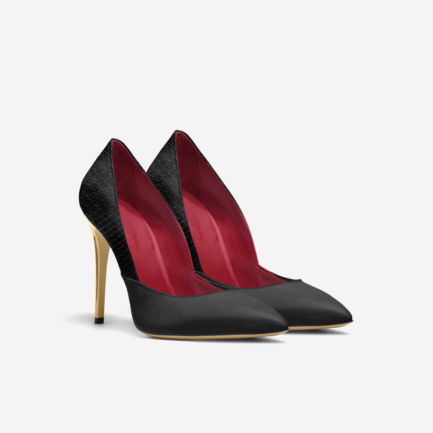 Octavia custom made in Italy shoes by Yanim Silvia | Double view