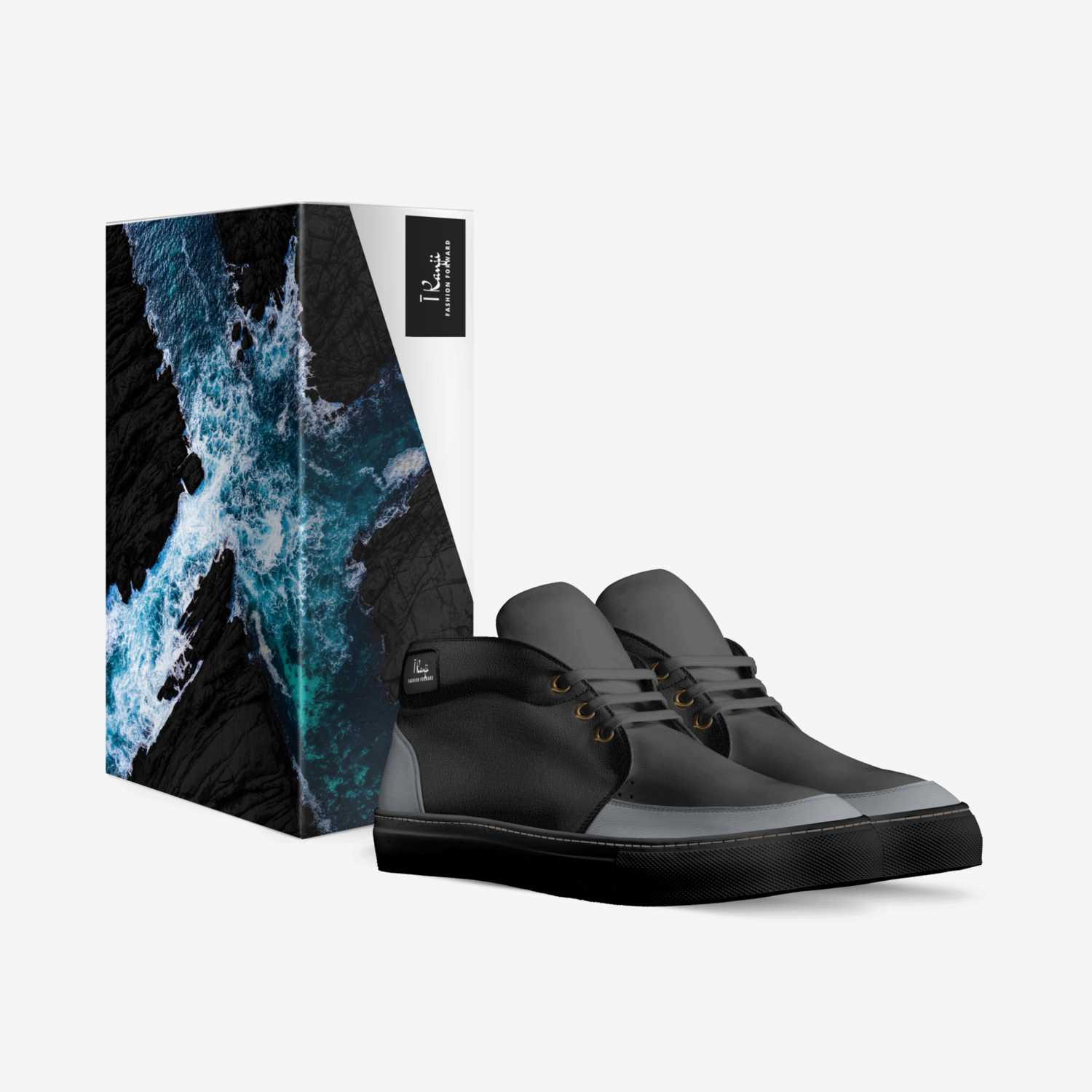 Ī kanji custom made in Italy shoes by Robby Kanji | Box view